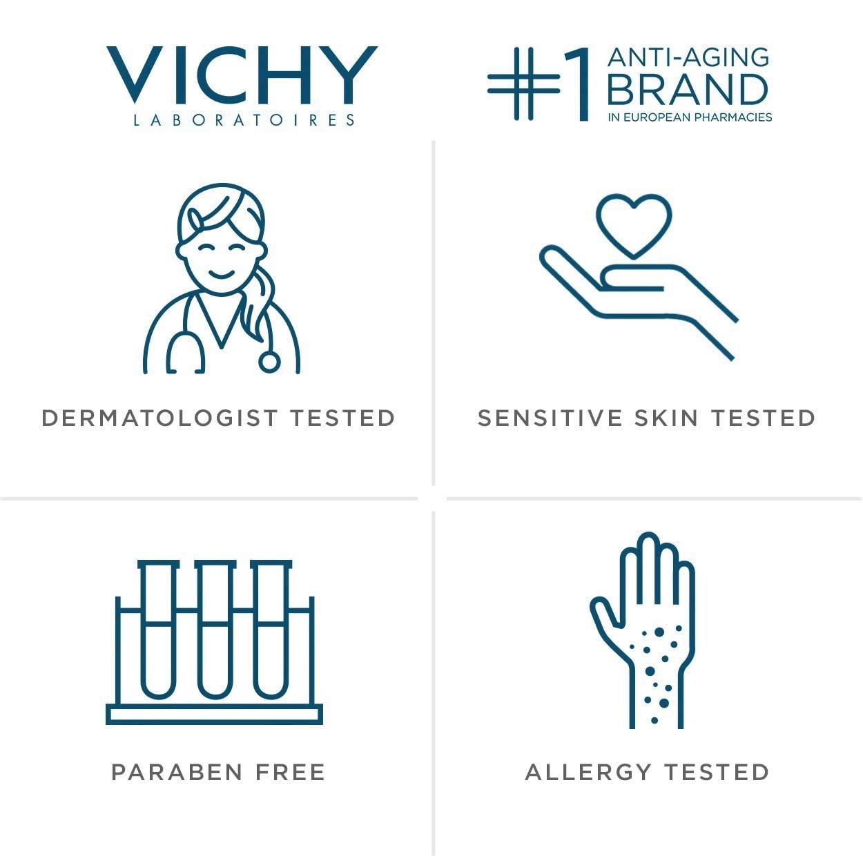 Foto 5 pulgar | Limpiador Facial Vichy Pureté Thermale 3 En 1 Para Pieles Sensibles - Venta Internacional.