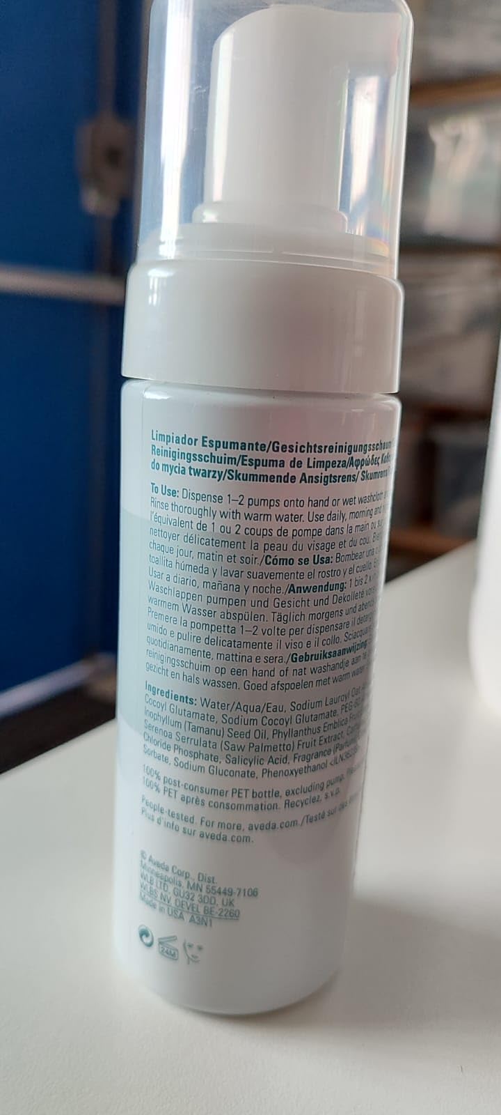 Foto 4 pulgar | Limpiador Aveda Outer Peace Foaming 125 Ml Para Piel Propensa Al Acné - Venta Internacional.