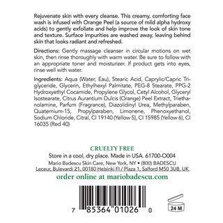 Foto 2 | Jabón Limpiador Mario Badescu Orange Con Aha 480 Ml Para Piel Seca - Venta Internacional.