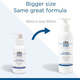 Foto 2 | Limpiador Facial Eltamd, Espumoso Y Exfoliante, 100 Ml, Para Toda La Piel - Venta Internacional.