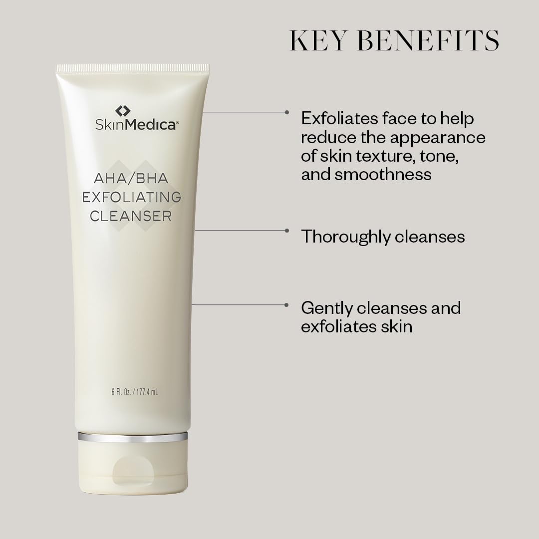 Foto 4 pulgar | Limpiador Exfoliante Skinmedica Aha/bha 180 Ml - Venta Internacional.