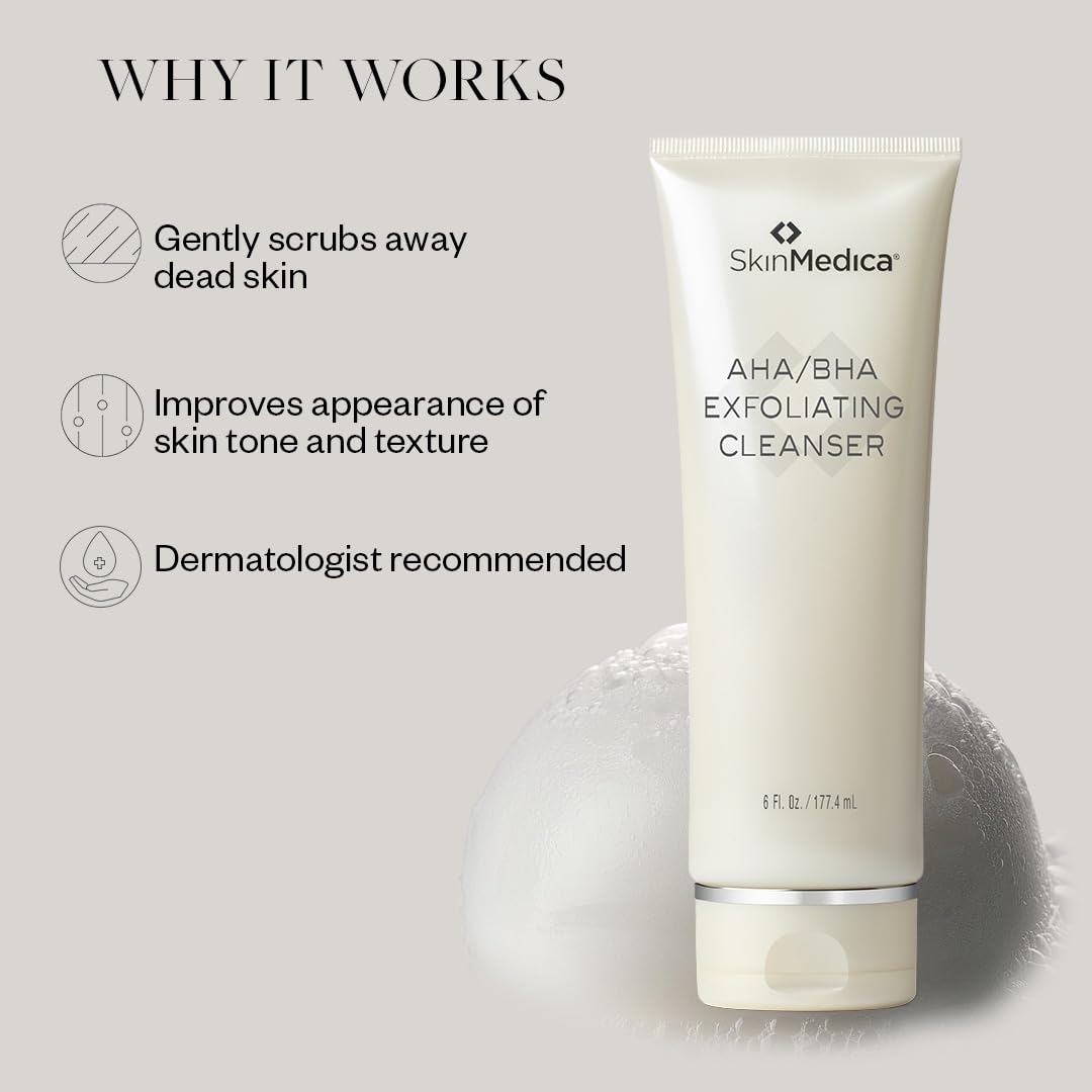 Foto 7 pulgar | Limpiador Exfoliante Skinmedica Aha/bha 180 Ml - Venta Internacional.
