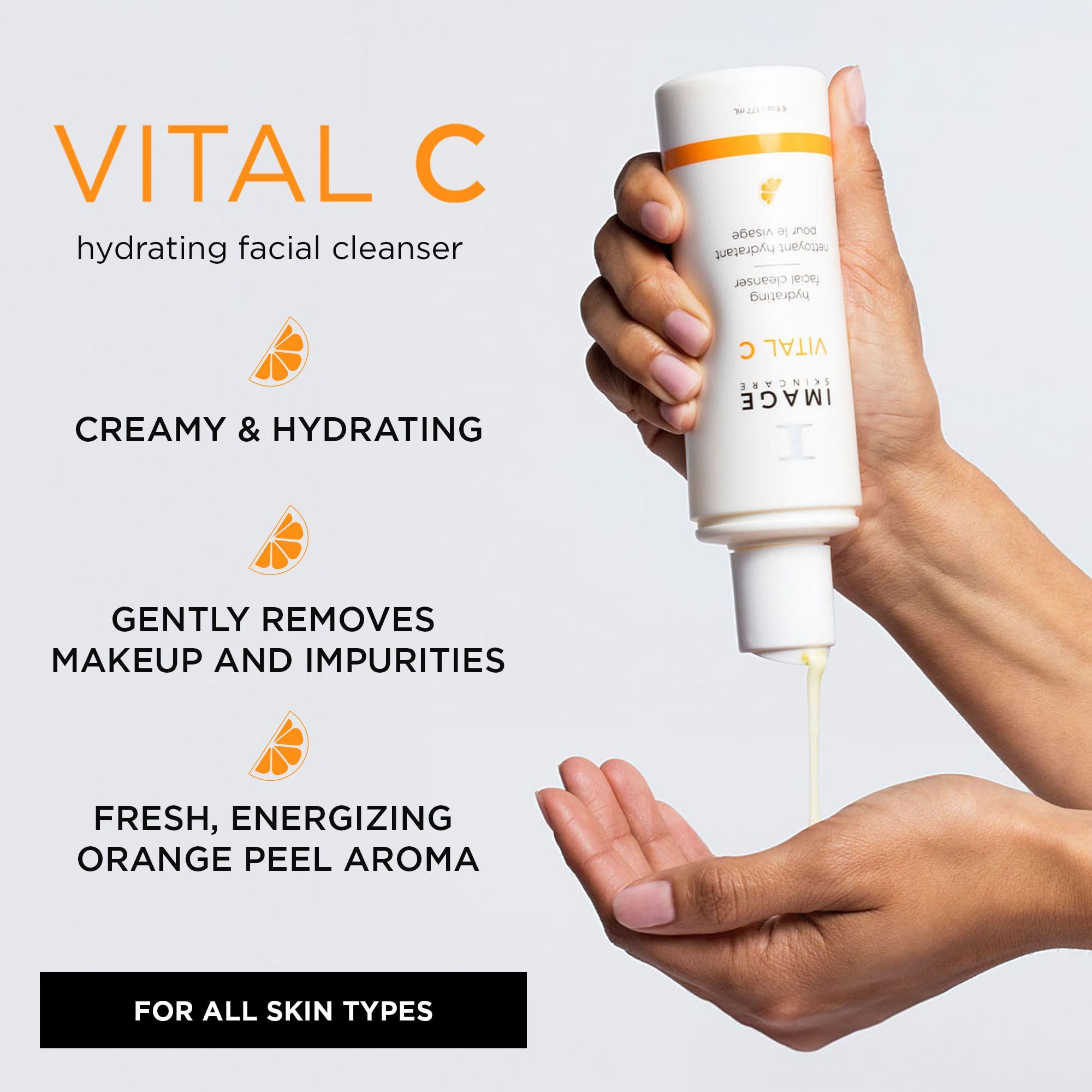 Foto 3 pulgar | Limpiador Facial Image Skincare Vital C Hidratante 180 Ml - Venta Internacional.