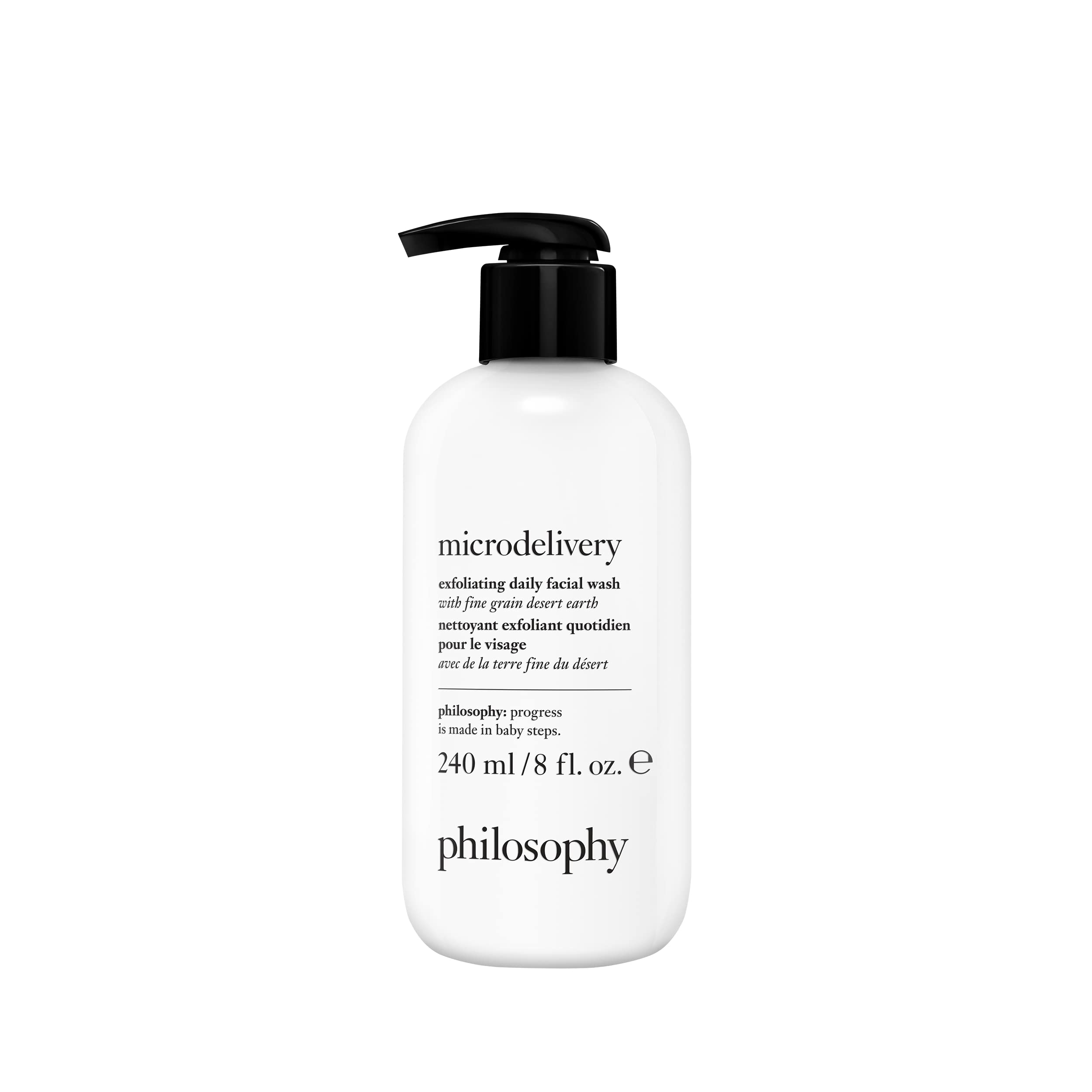 Filosofía De Lavado Facial Microdelivery 240 Ml - Venta Internacional.