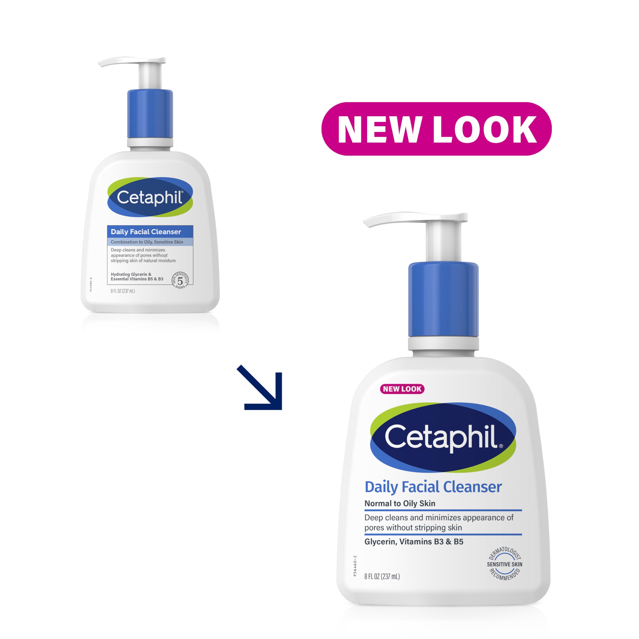 Foto 3 pulgar | Limpiador Facial Diario Face Wash Cetaphil, 240 Ml, Paquete De 3 - Venta Internacional.