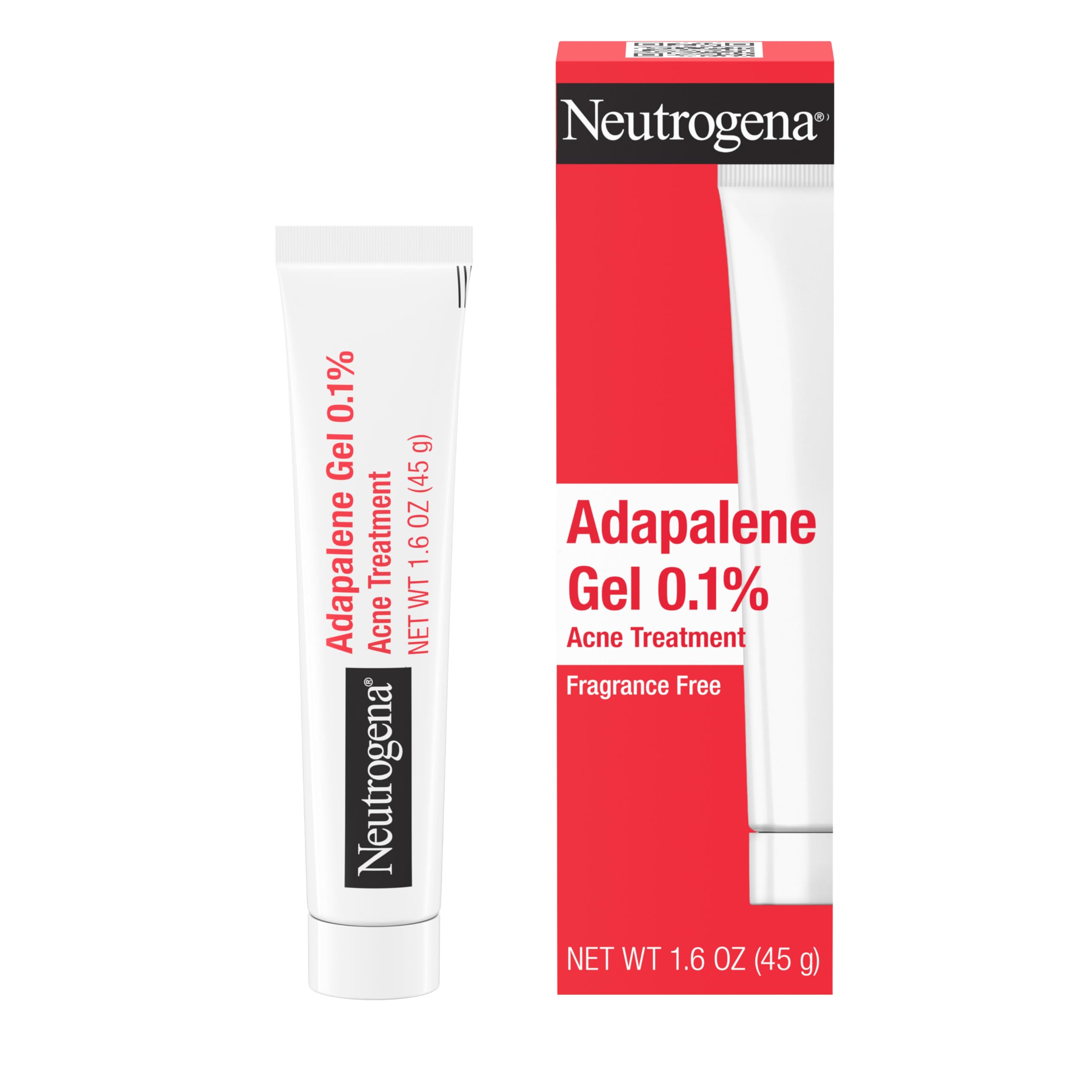 Foto 2 pulgar | Gel De Tratamiento Del Acné Neutrogena Adapalene 0,1% 50 Ml - Venta Internacional.