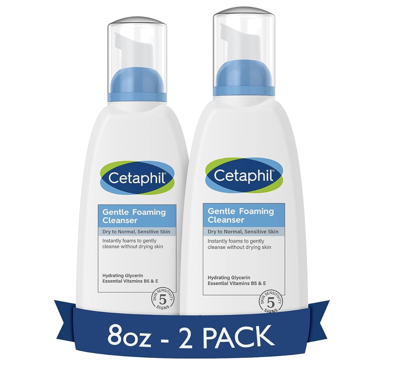 Foto 2 pulgar | Limpiador Cetaphil, Sin Aceite, Suave Y Espumoso, 240 Ml, Seco A Normal - Venta Internacional.