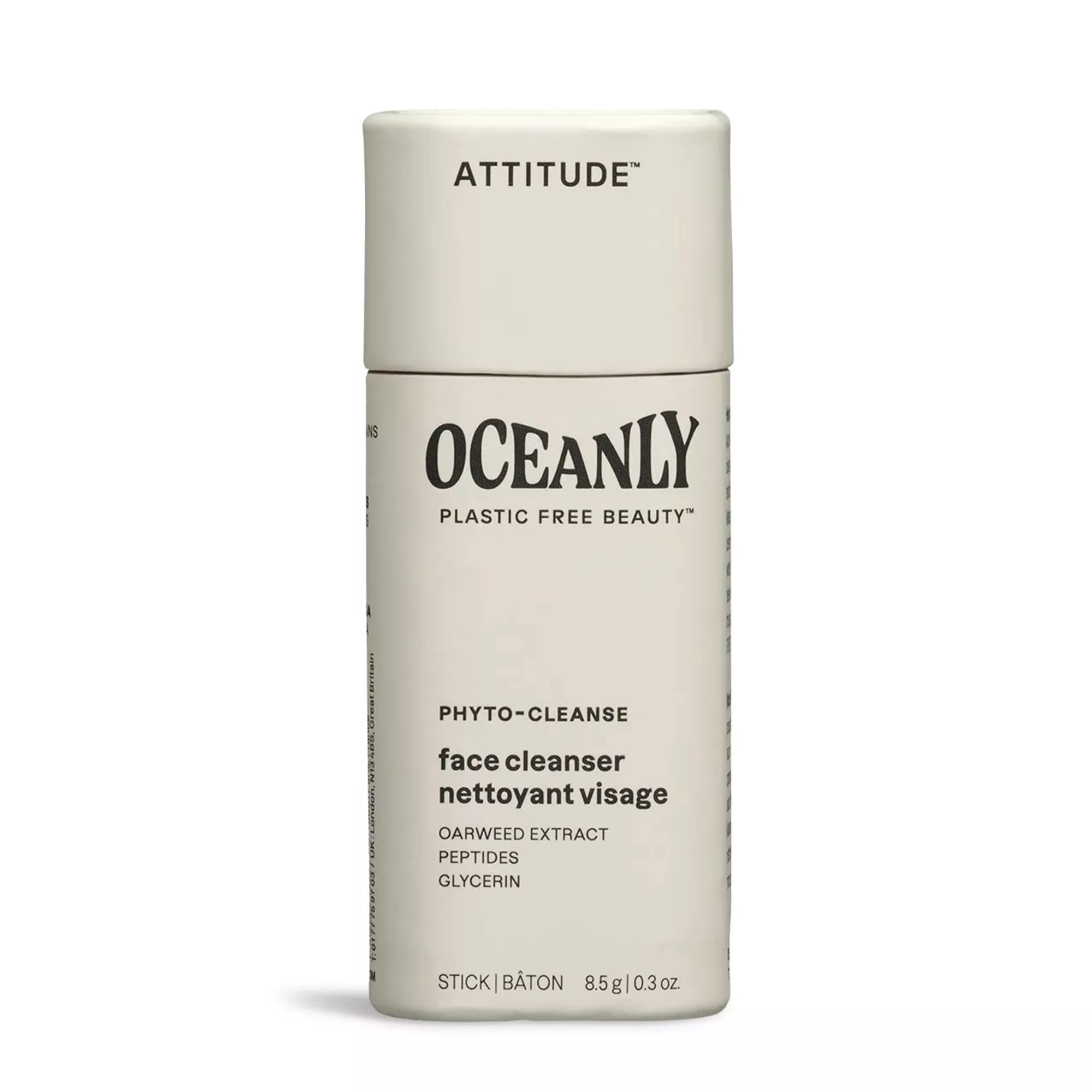 Foto 2 pulgar | Limpiador Facial En Barra Attitude Oceanly Phyto Cleanse, 8 Ml - Venta Internacional.