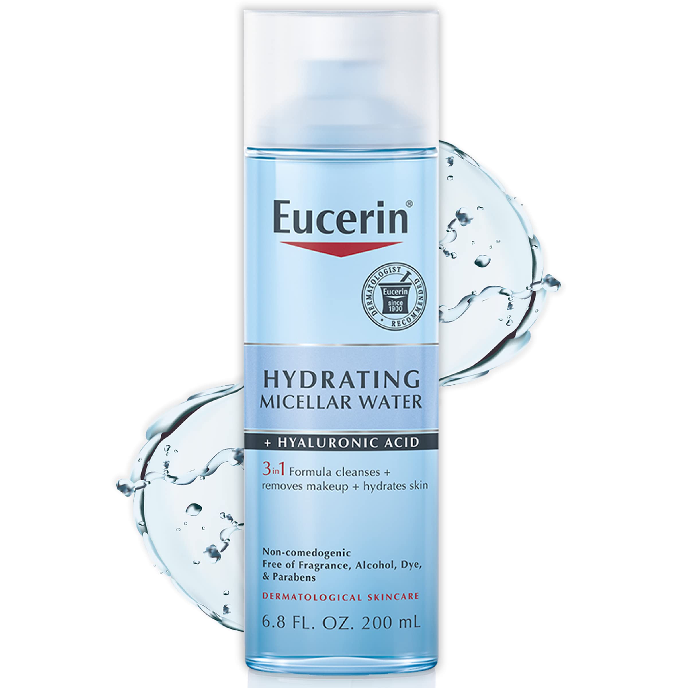 Foto 2 pulgar | Agua Micelar Eucerin Hidratante 3 En 1 Con Ácido Hialurónico 200 Ml - Venta Internacional.