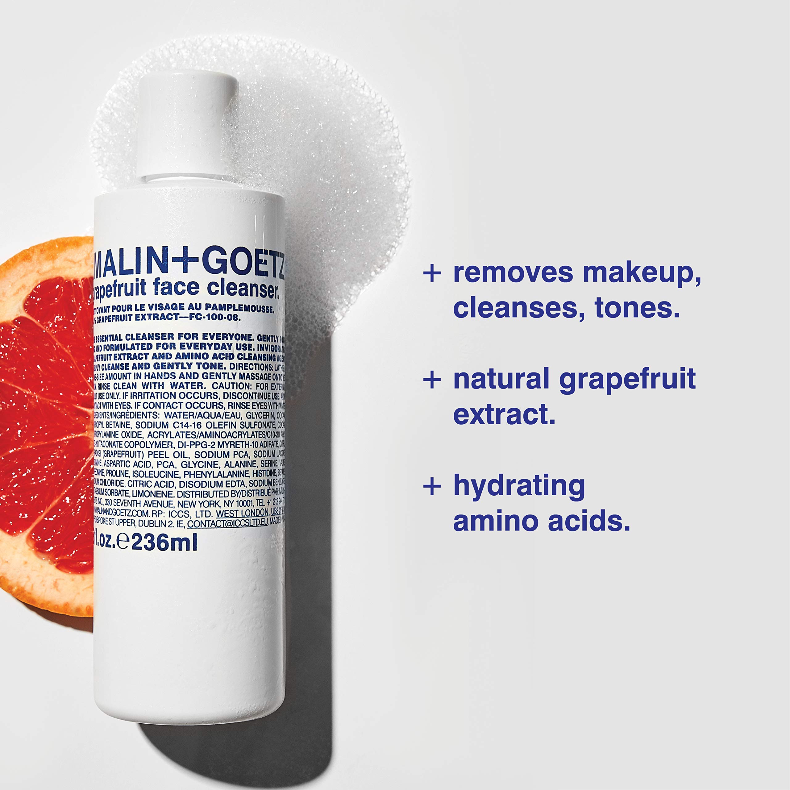 Foto 2 | Limpiador Facial Malin + Goetz Pomelo 240 Ml Para Todo Tipo De Piel - Venta Internacional.