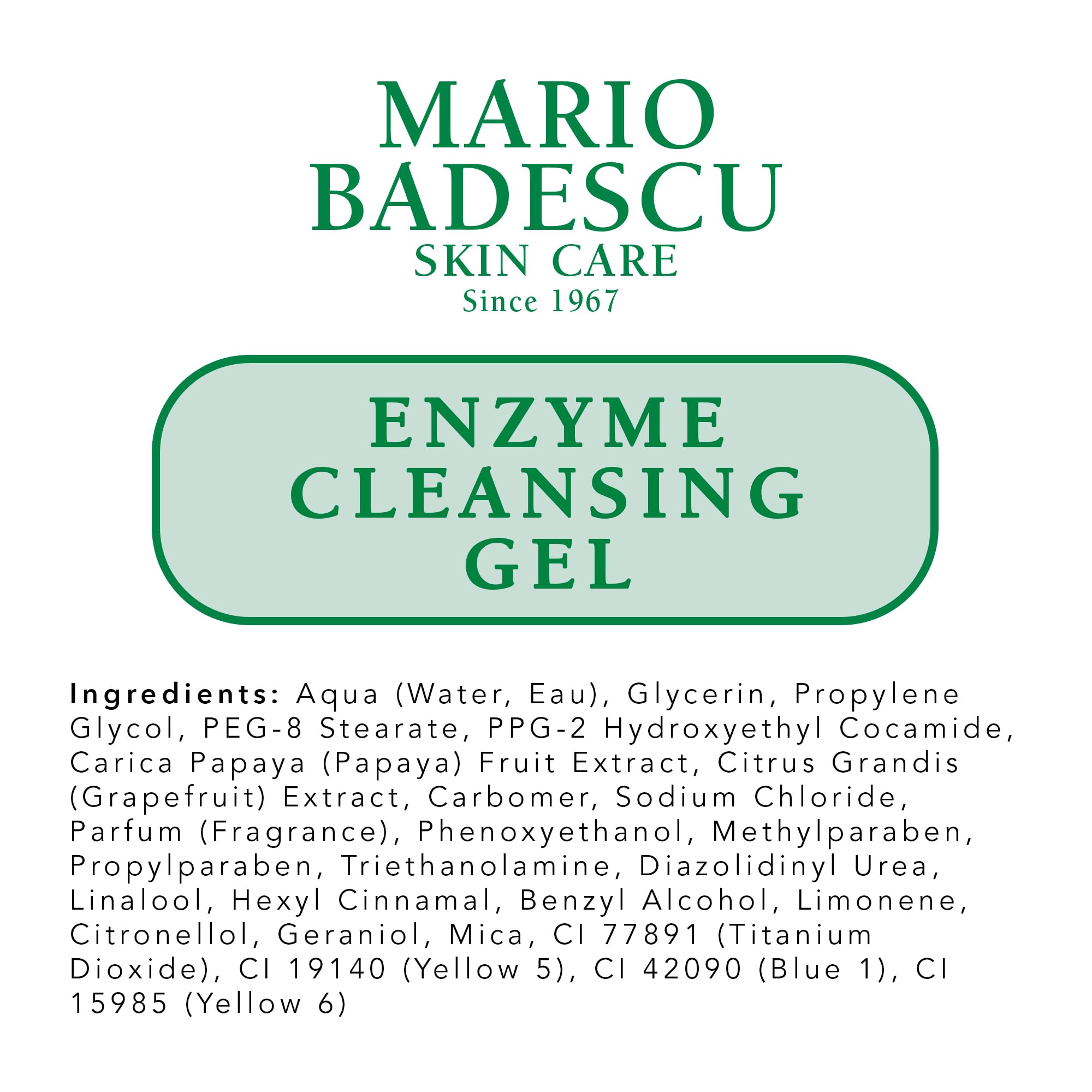 Foto 8 pulgar | Gel Limpiador Mario Badescu Enzyme 473 Ml Para Todo Tipo De Piel - Venta Internacional.