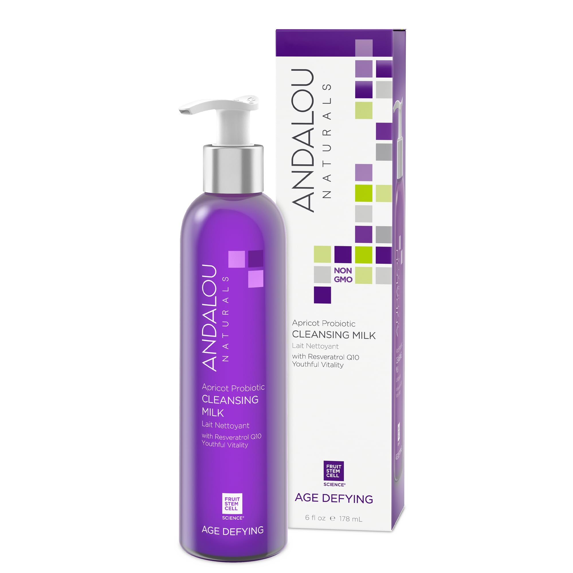 Foto 2 pulgar | Limpiador Facial Andalou Naturals Probiotic Albaricoque 180 Ml - Venta Internacional.