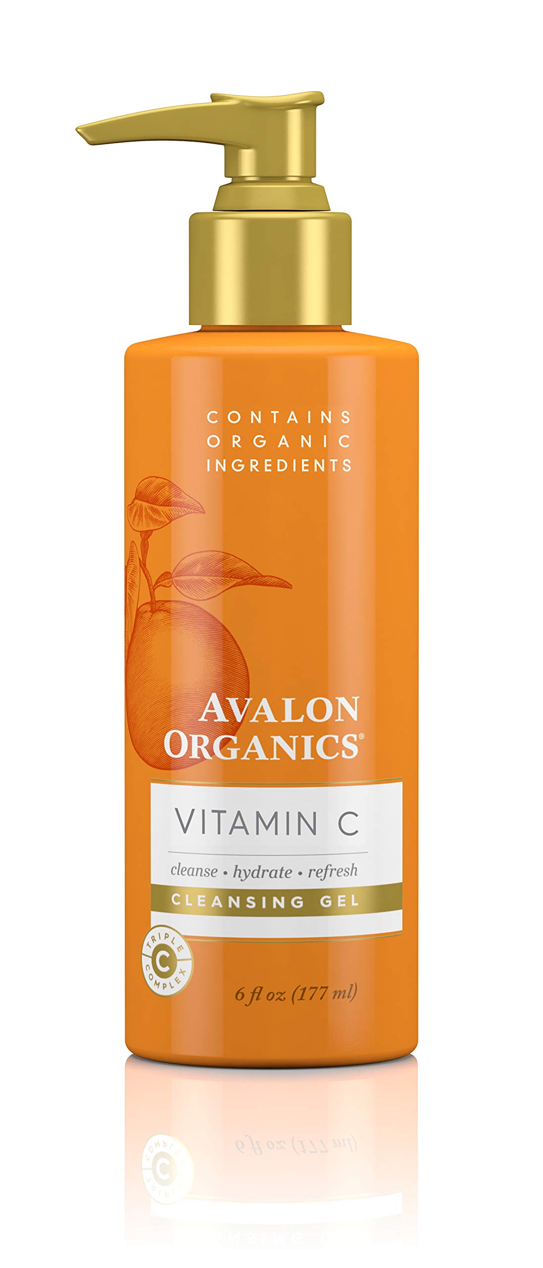 Foto 2 pulgar | Gel Limpiador Avalon Organics Con Vitamina C 180ml - Venta Internacional.