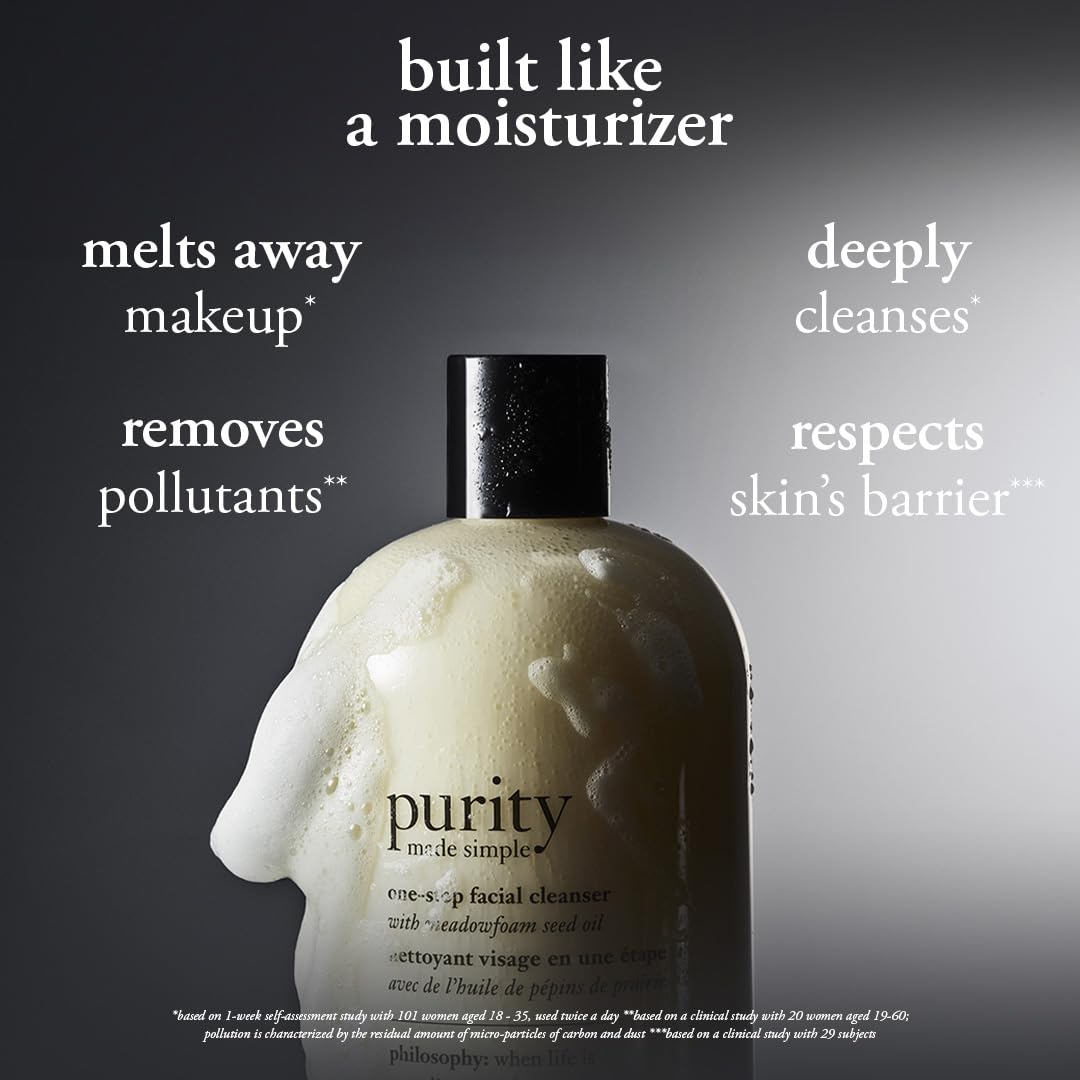 Foto 4 pulgar | Limpiador Facial Philosophy Purity Made Simple 90 Ml - Venta Internacional.