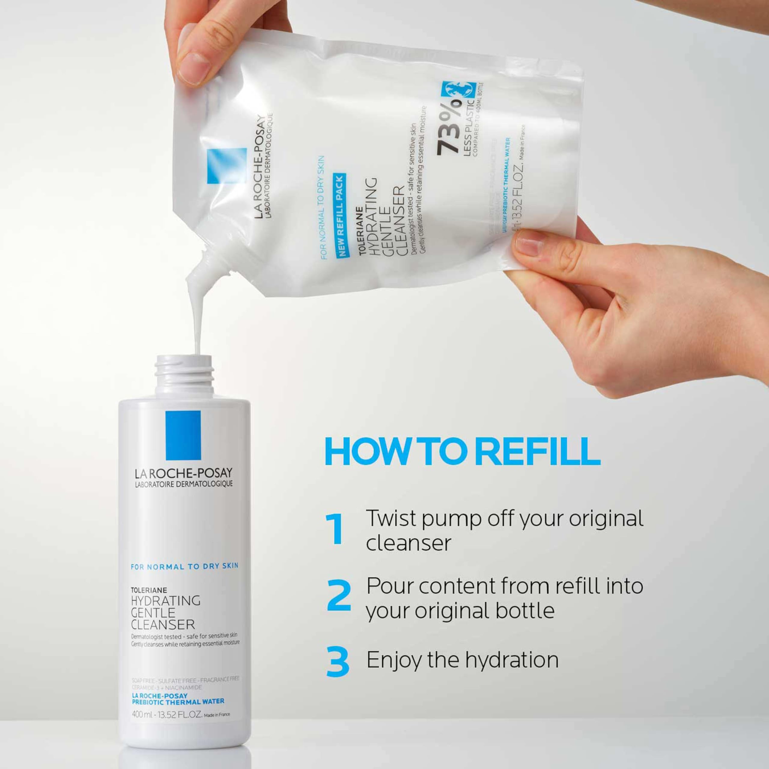 Foto 4 | Limpiador Facial La Roche-posay Toleriane Hidratante Para Piel Seca - Venta Internacional.