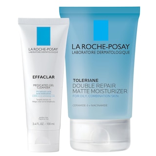 Foto 1 | Set De Cuidado De La Piel La Roche-posay Toleriane Double Repair 75 Ml Y Effaclar 100 Ml - Venta Internacional.