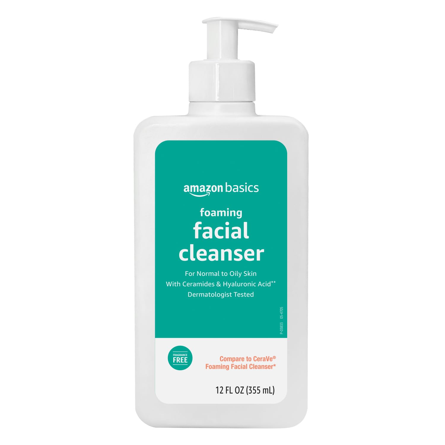 Limpiador Facial Amazon Basics Espumoso Con Ceramidas 350 Ml - Venta Internacional.