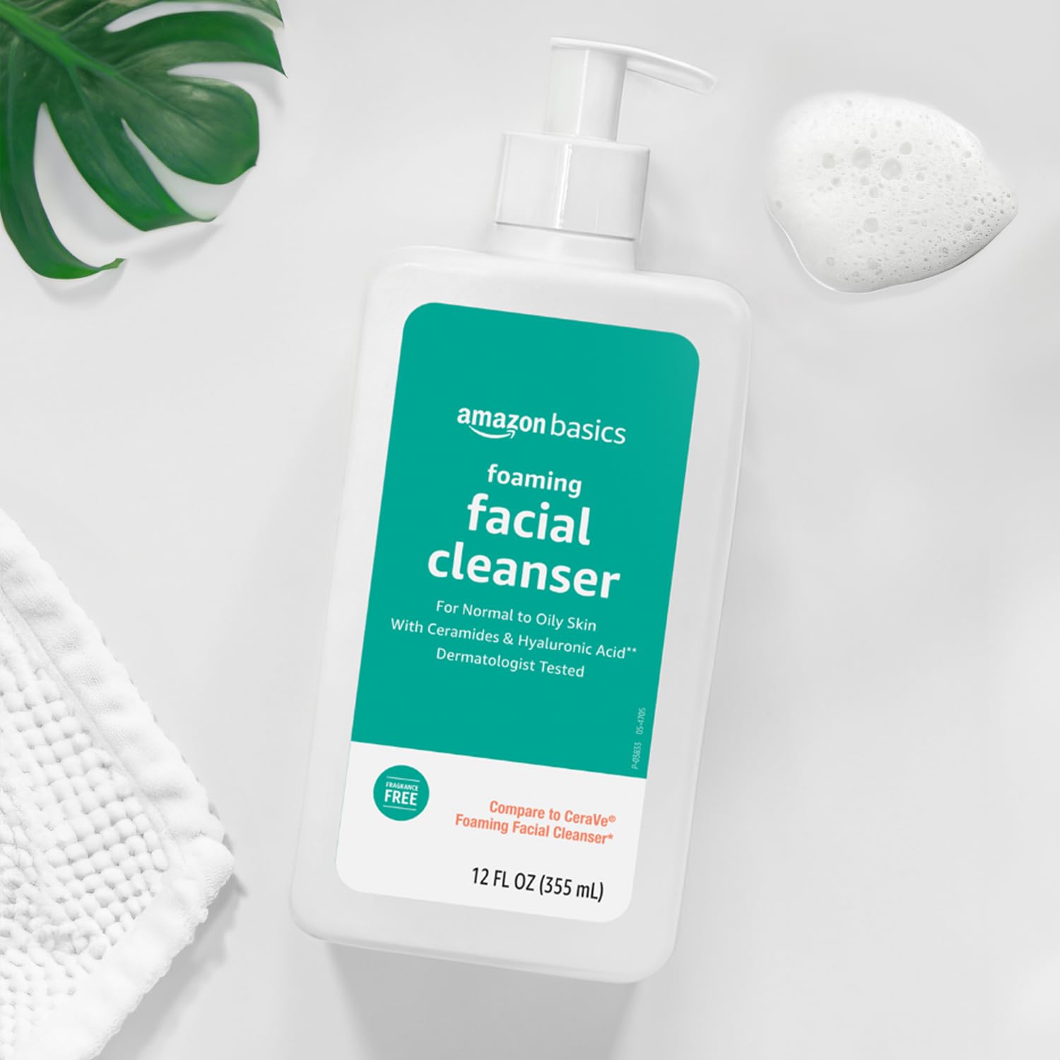 Foto 6 | Limpiador Facial Amazon Basics Espumoso Con Ceramidas 350 Ml - Venta Internacional.