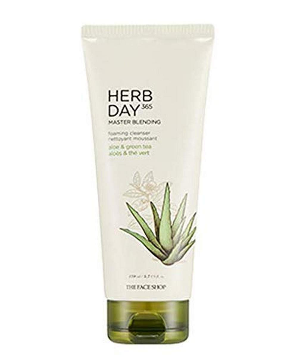 Foto 2 pulgar | Espuma Limpiadora The Face Shop Herb Day 365 Aloe & Green Tea - Venta Internacional.