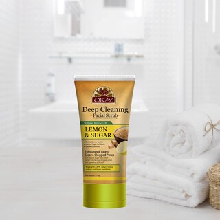 Foto 4 | Exfoliante Facial Okay Pure Naturals Con Limón Y Azúcar 170 G - Venta Internacional.