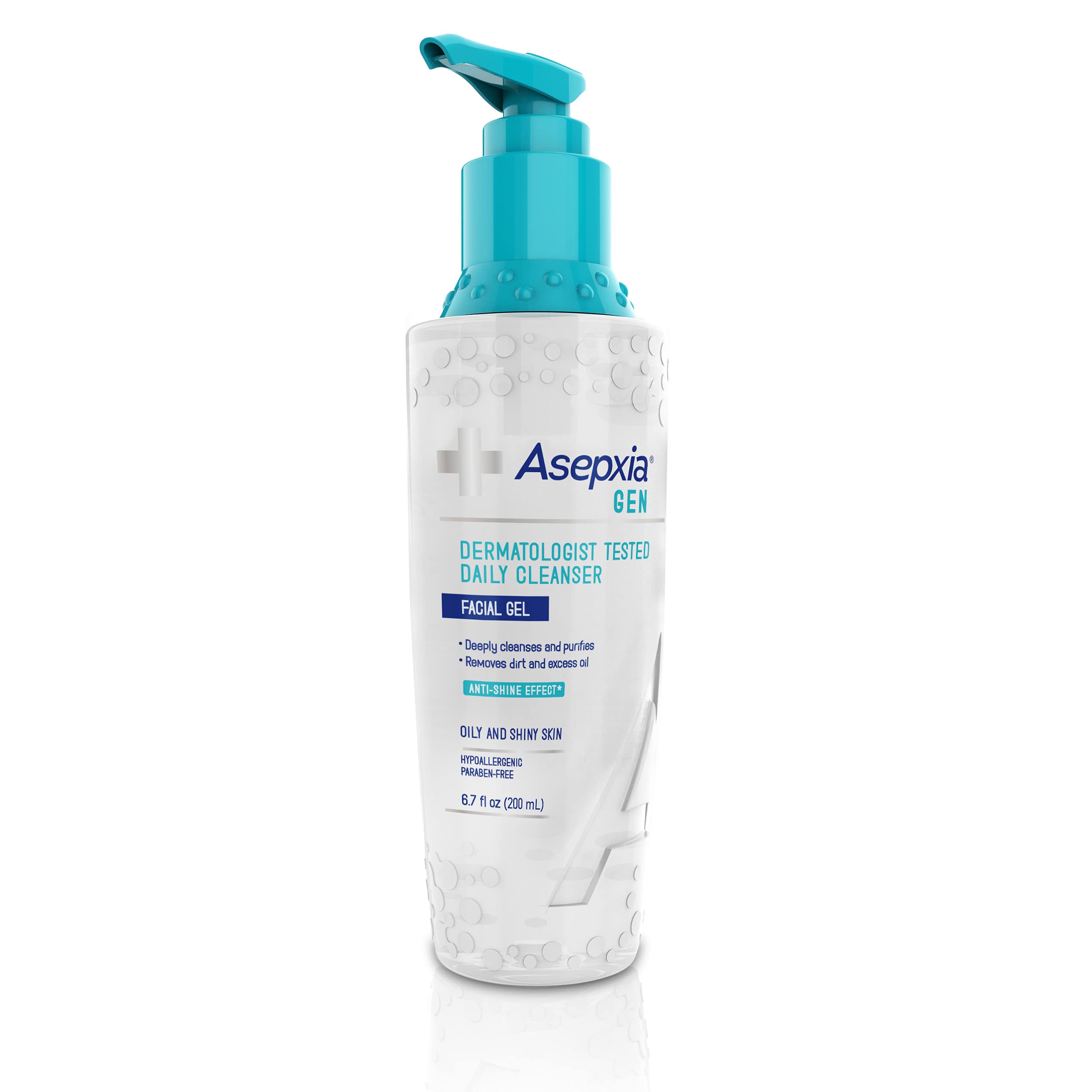 Limpiador Facial Asepxia Gen Daily Para Piel Grasa 200 Ml - Venta Internacional. $508