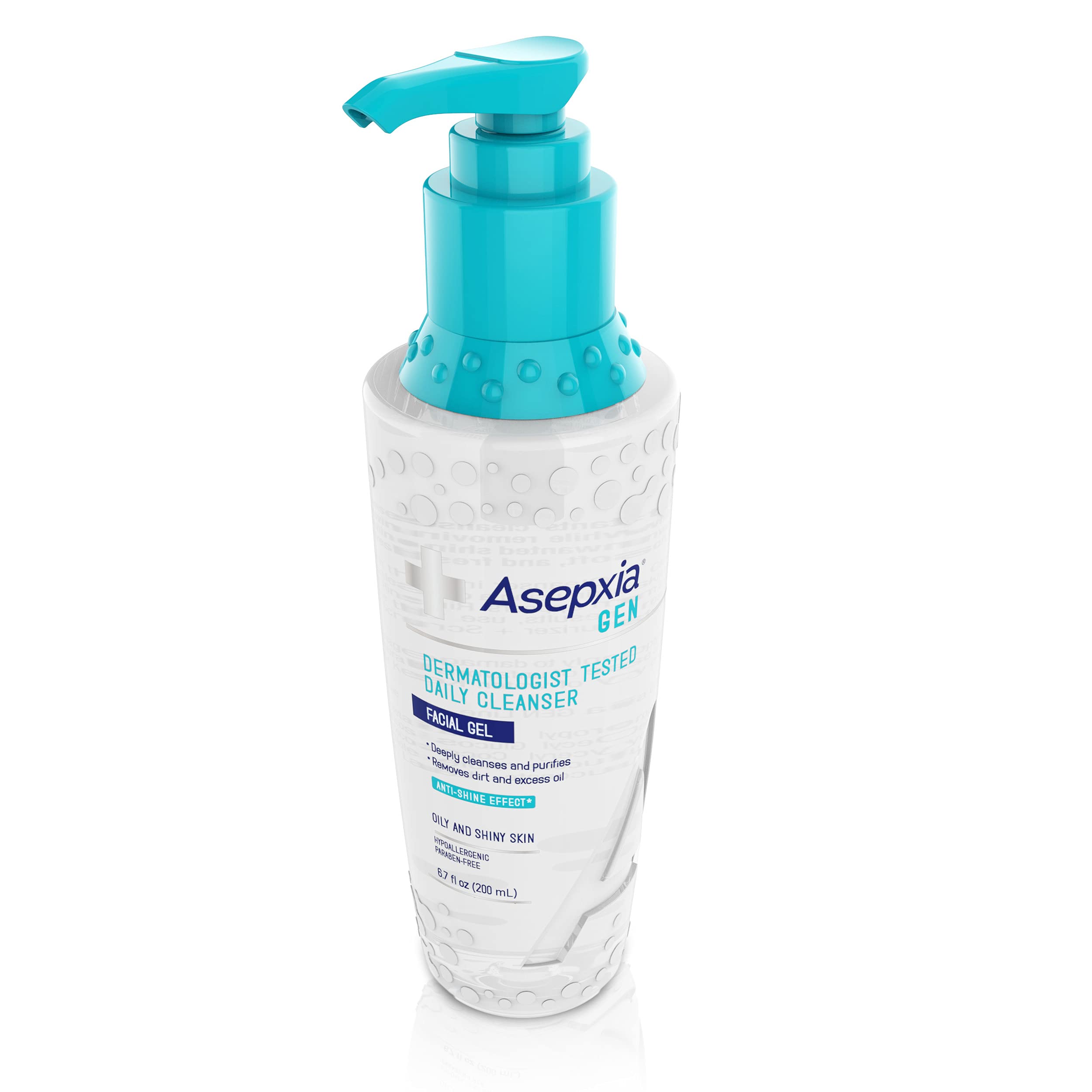 Foto 4 pulgar | Limpiador Facial Asepxia Gen Daily Para Piel Grasa 200 Ml - Venta Internacional.