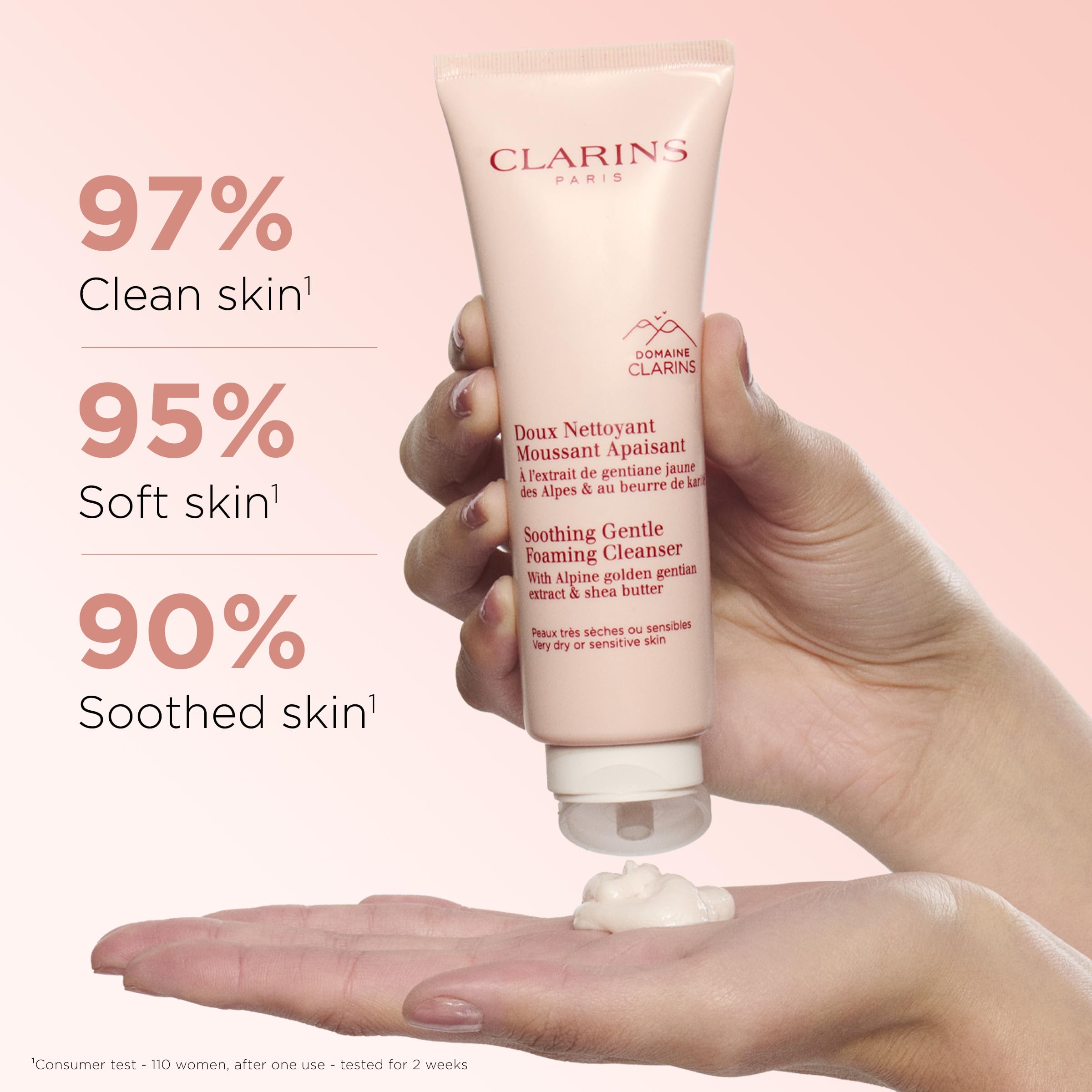 Foto 3 pulgar | Limpiador Facial Clarins, Suave Y Espumoso, 125 Ml - Venta Internacional.