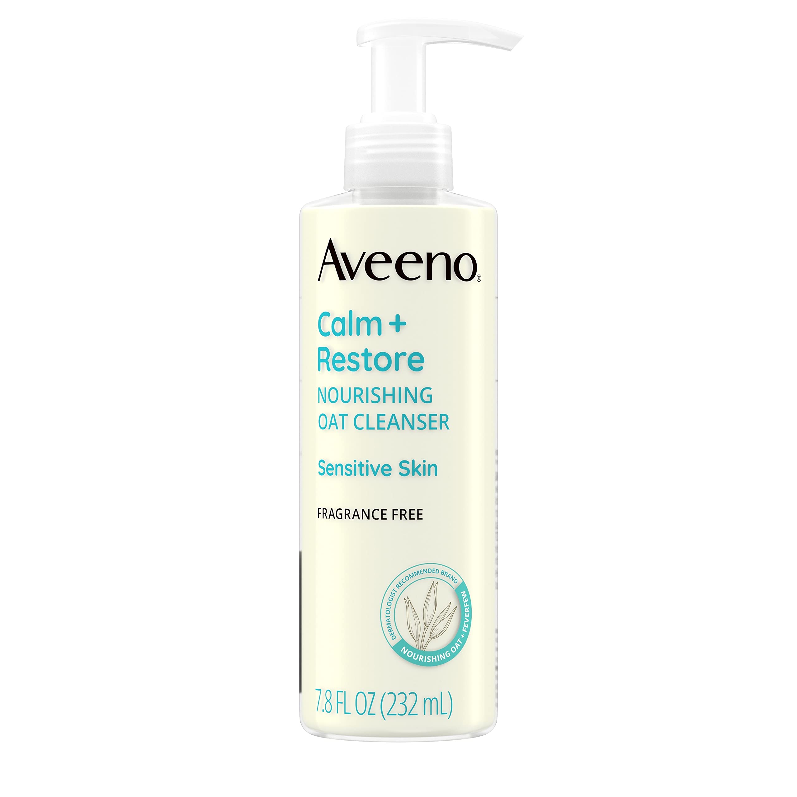 Foto 2 pulgar | Limpiador Facial Aveeno Calm + Restore De Avena Nutritiva 230 Ml - Venta Internacional.