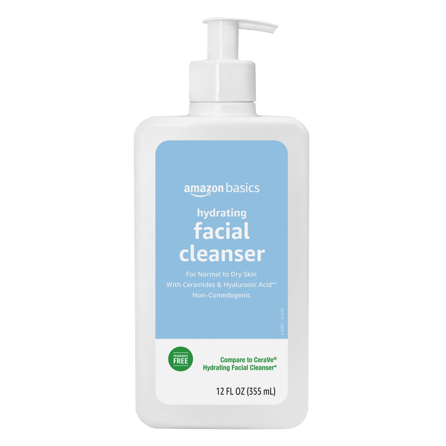 Limpiador Facial Amazon Basics Hidratante Con Ceramidas Y Ácido Hialurónico, 355 Ml - Venta Internacional.