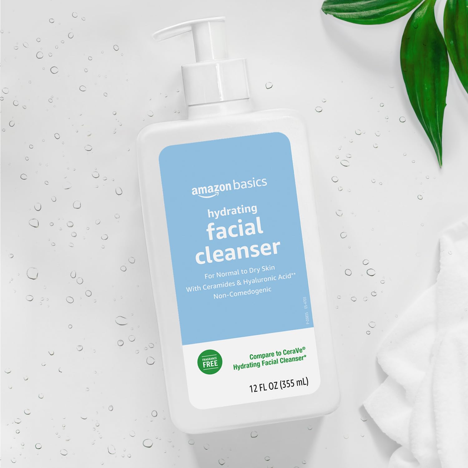 Foto 6 | Limpiador Facial Amazon Basics Hidratante Con Ceramidas Y Ácido Hialurónico, 355 Ml - Venta Internacional.