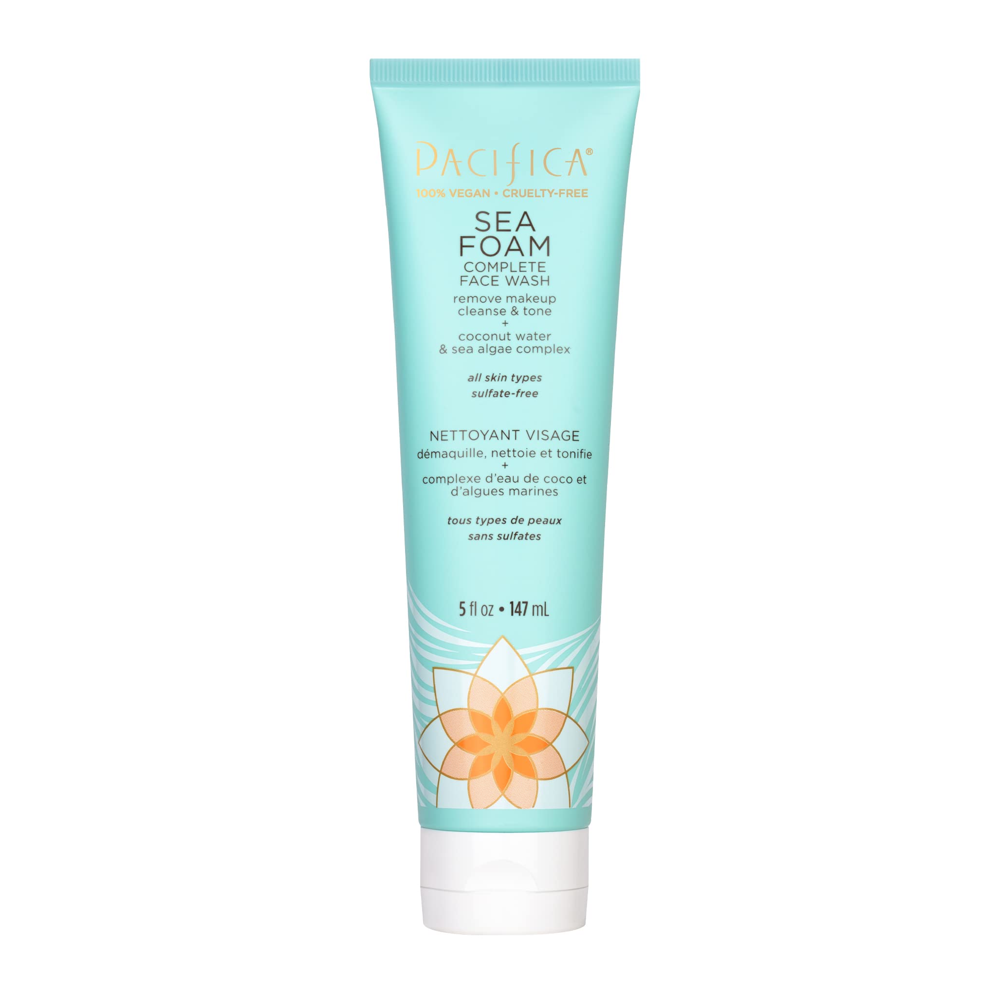 Foto 2 pulgar | Face Wash Pacifica Sea Foam Completo, Vegano, 100% Libre De Crueldad - Venta Internacional.