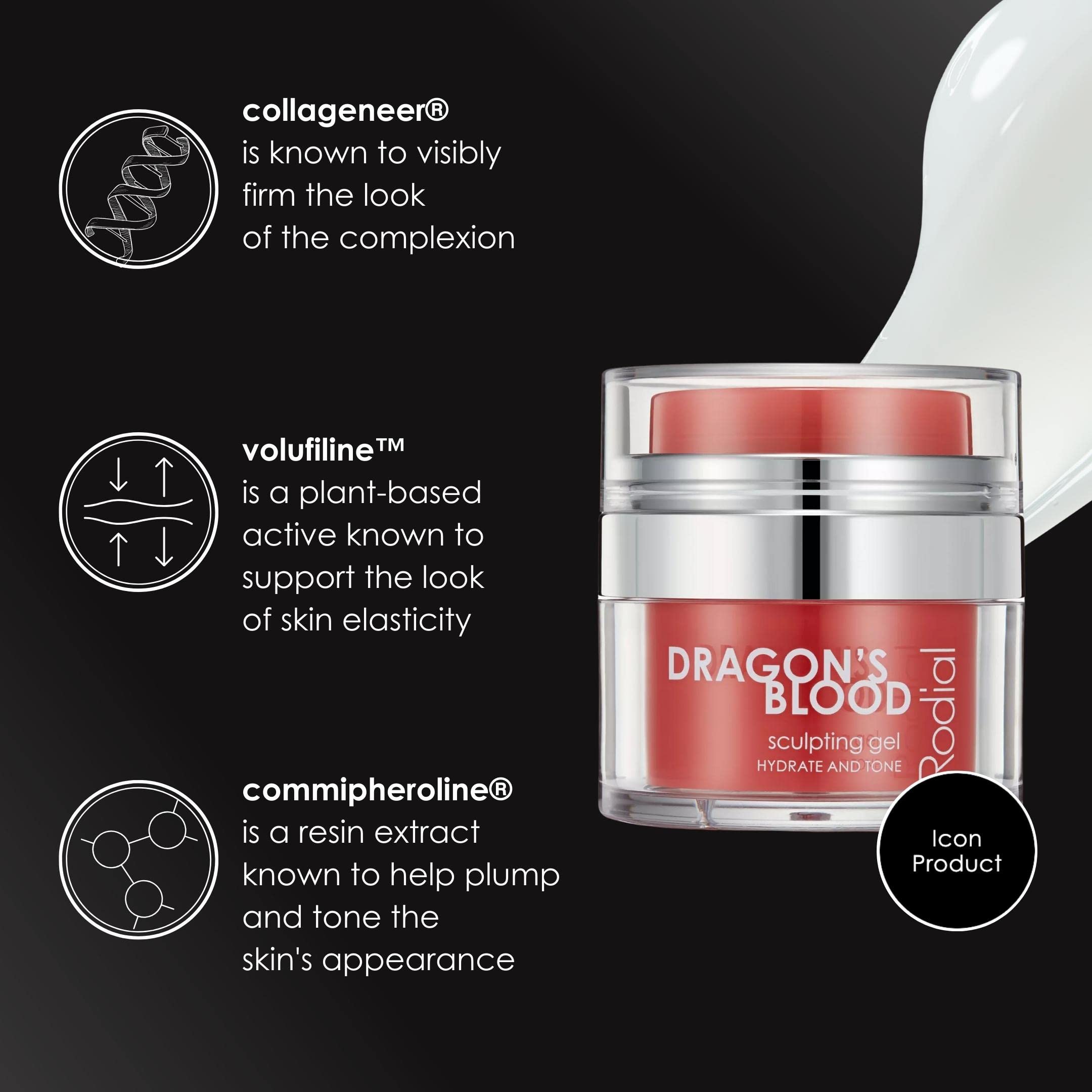 Foto 3 | Crema Facial Rodial Dragon's Blood Sculpting Gel 9 Ml - Venta Internacional.