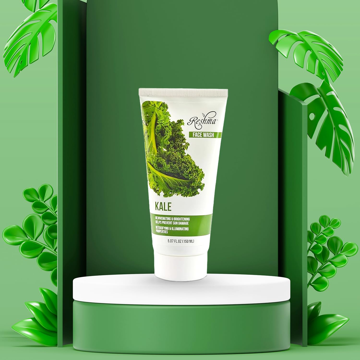 Foto 6 pulgar | Limpiador Face Wash Reshma Beauty Kale, 150 Ml, Para Todo Tipo De Piel - Venta Internacional.