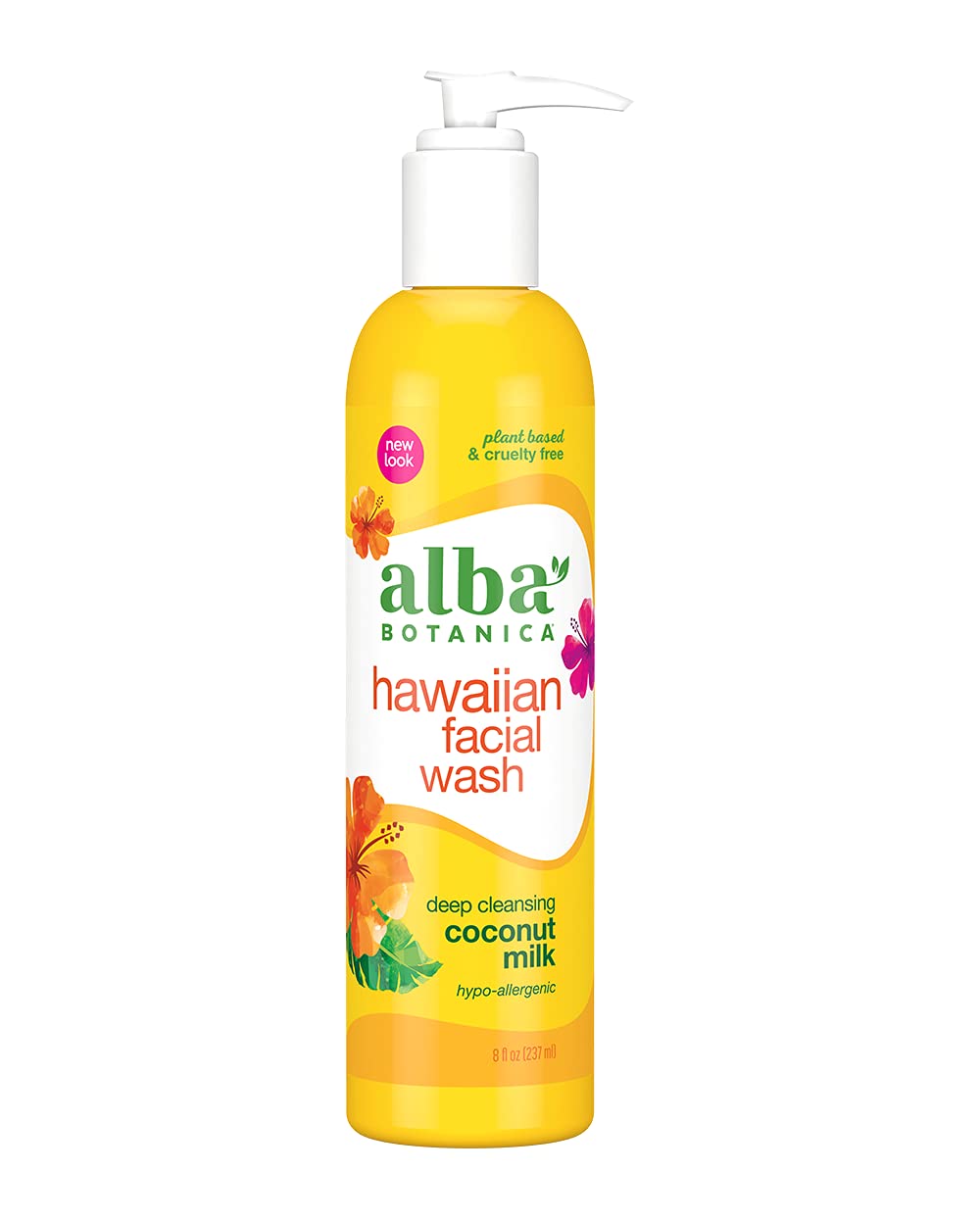 Lavado Facial Alba Botanica Hawaiian Deep Cleansing Coco Leche De Coco - Venta Internacional.