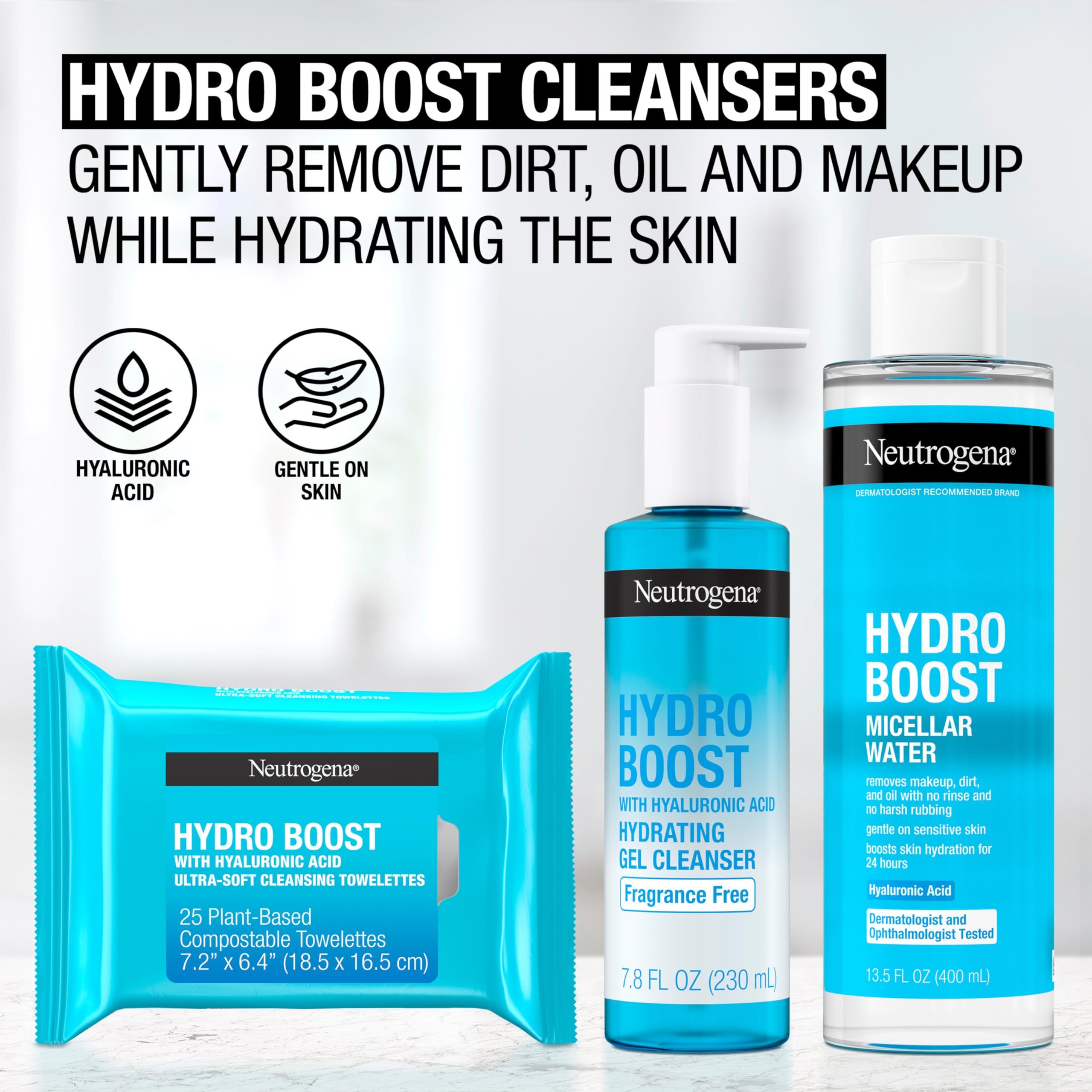 Foto 8 pulgar | Agua Micelar Neutrogena Hydro Boost Con Ácido Hialurónico 400 Ml - Venta Internacional.