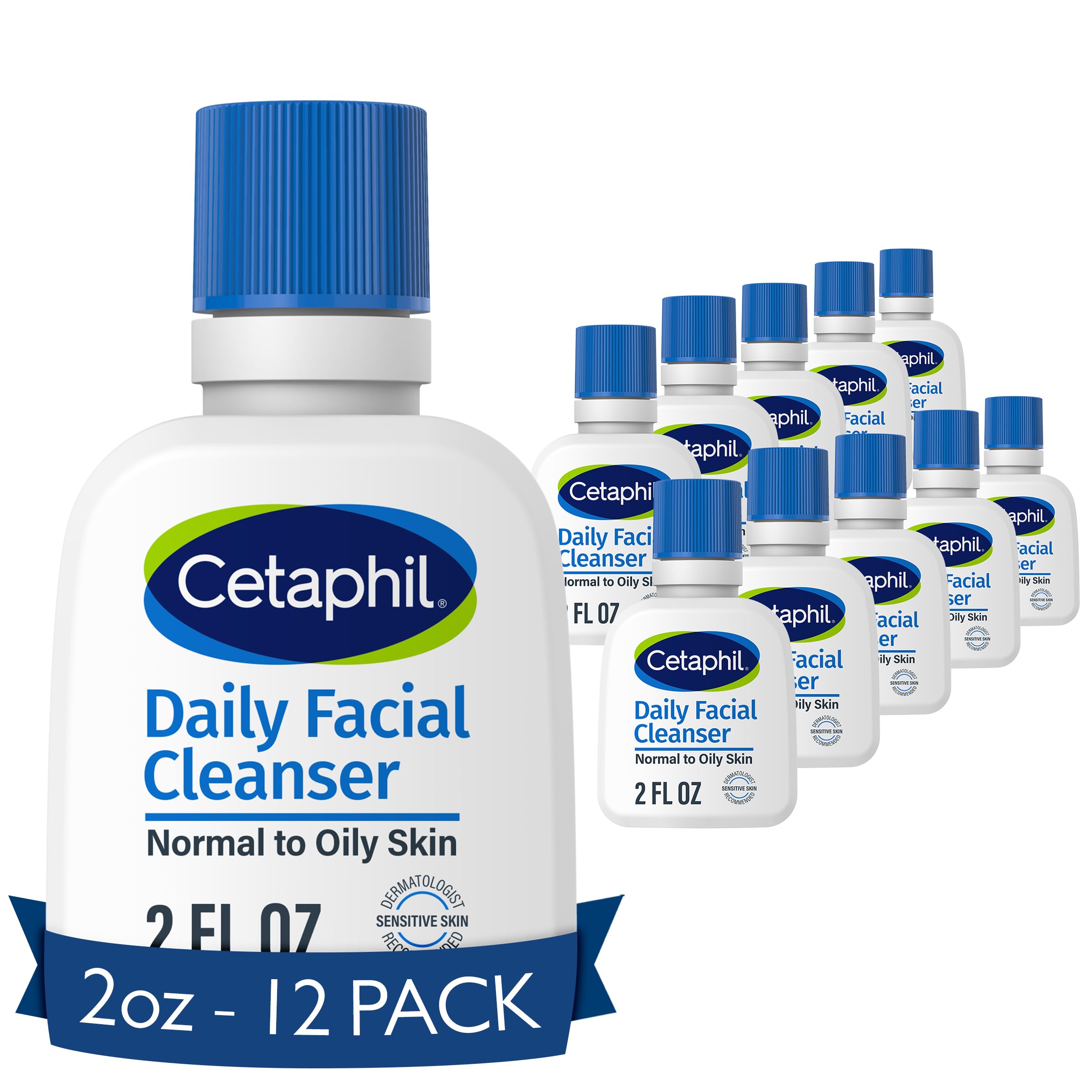 Foto 2 pulgar | Limpiador Facial Diario Face Wash Cetaphil, 60 Ml, Paquete De 12 Unidades, Para Viajes - Venta Internacional.