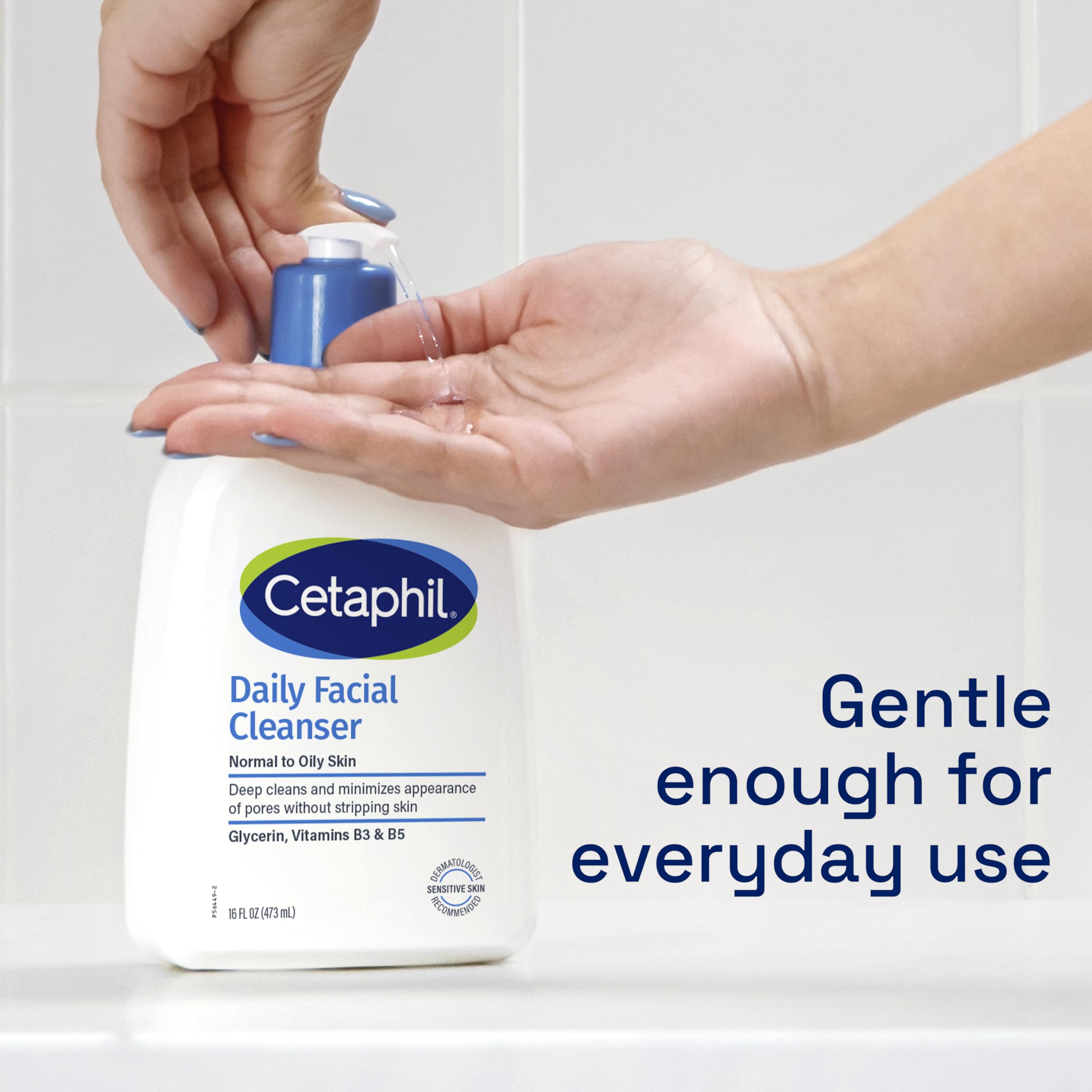 Foto 7 | Limpiador Facial Diario Face Wash Cetaphil, 60 Ml, Paquete De 12 Unidades, Para Viajes - Venta Internacional.