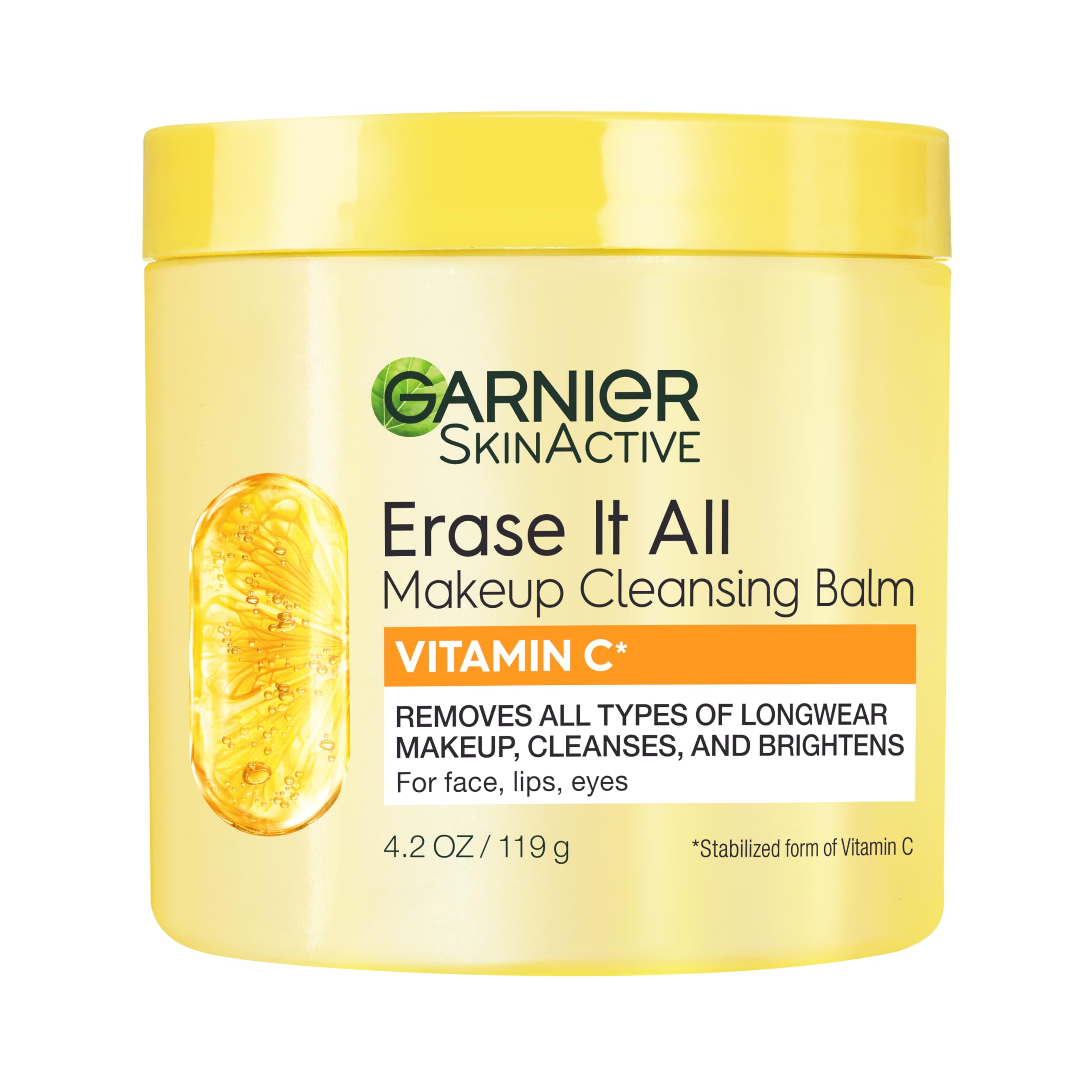 Foto 2 pulgar | Bálsamo Limpiador De Maquillaje Garnier Erase It All Con Vitamina C 125 Ml - Venta Internacional.