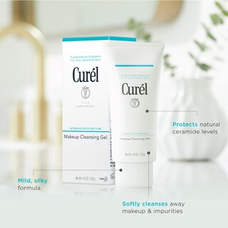 Foto 4 | Gel Limpiador Facial Curel Japanese Skin Care 130 Ml Step 1 - Venta Internacional.