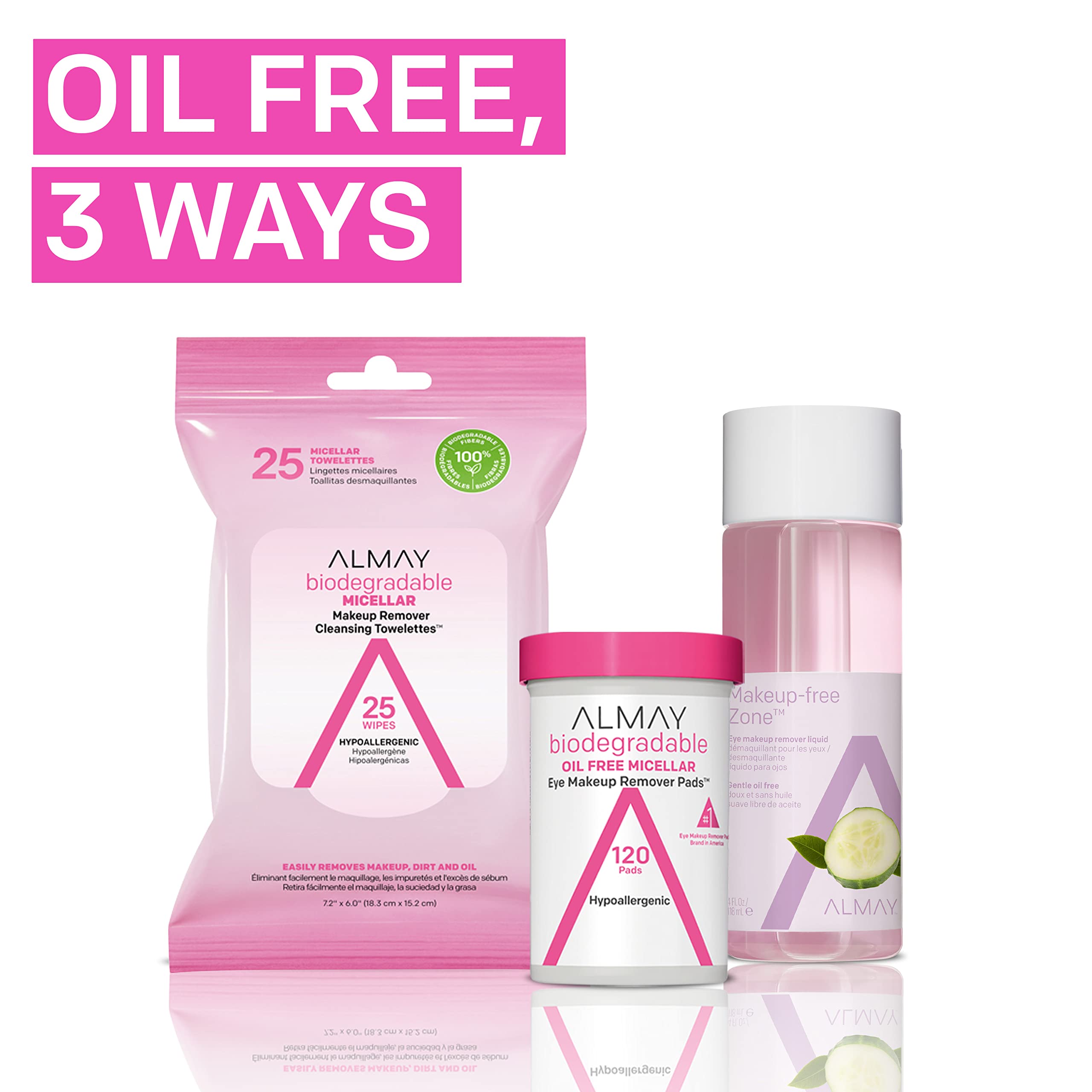 Foto 7 | Desmaquillante De Ojos Almay Liquid Aloe 120 Ml Sin Aceite - Venta Internacional.