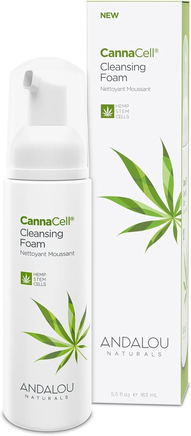 Espuma Limpiadora Andalou Naturals Cannacell 165 Ml - Venta Internacional. $629