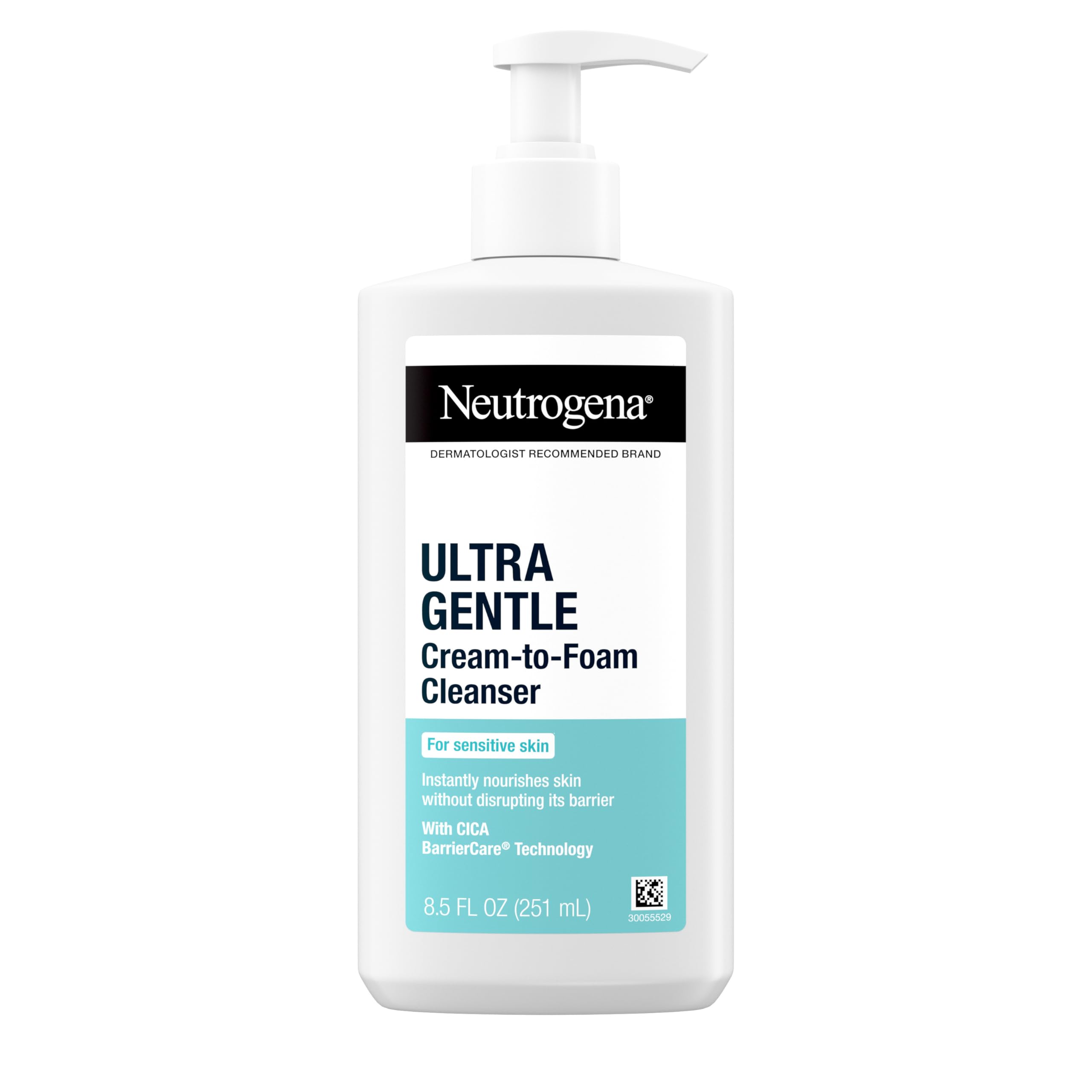 Foto 2 pulgar | Limpiador Facial Neutrogena Ultra Gentle Cream To Foam 250 Ml - Venta Internacional.