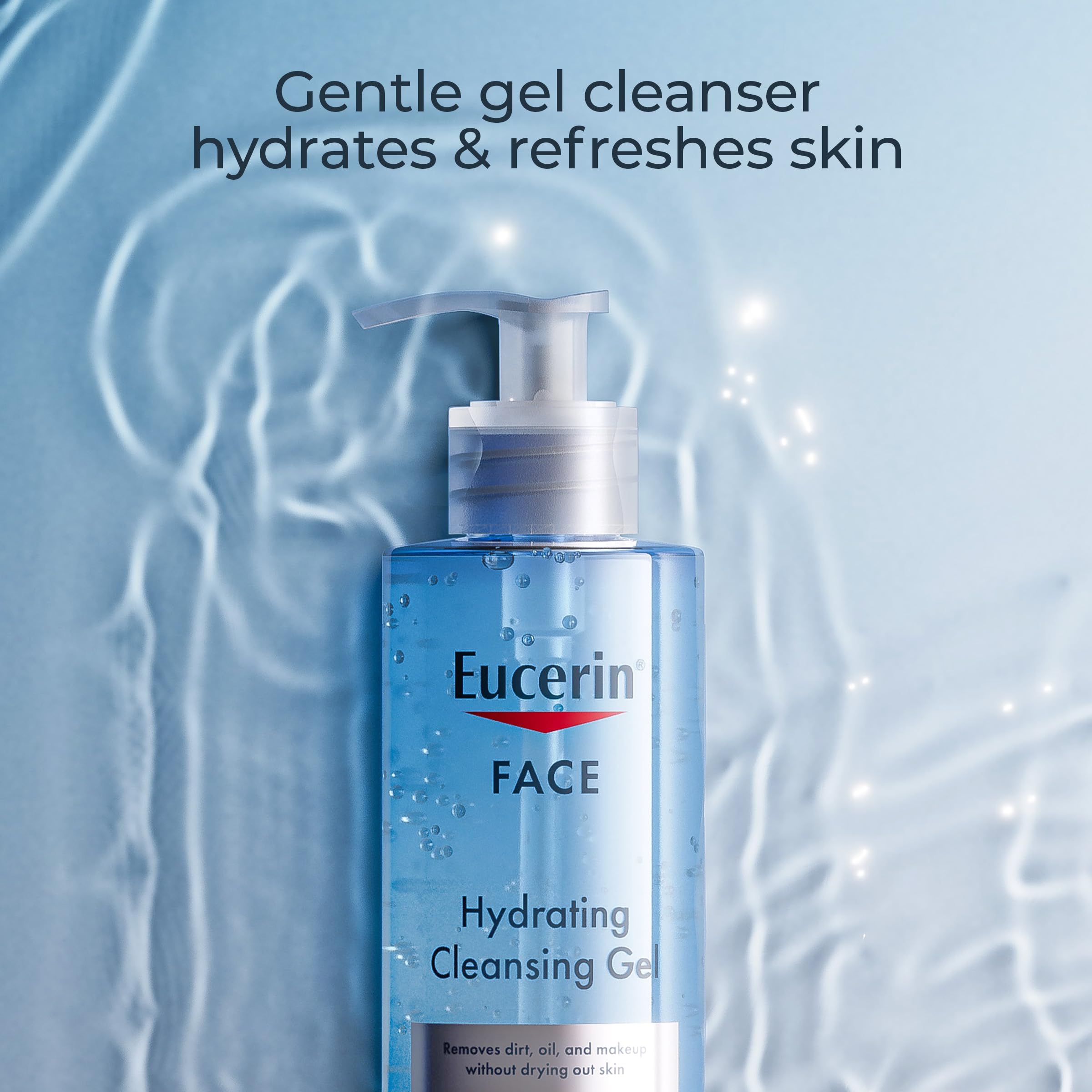 Foto 2 | Gel Limpiador Facial Eucerin Suave Hidratante 400 Ml Con Ácido - Venta Internacional.