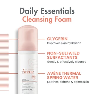 Foto 5 | Espuma Limpiadora Eau Thermale Avène Sin Jabón 150 Ml - Venta Internacional.