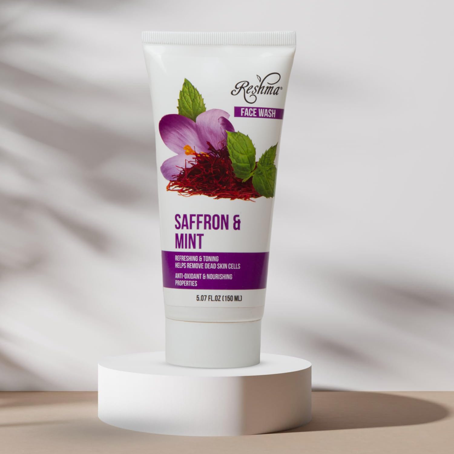 Foto 5 pulgar | Limpiador Facial Reshma Beauty Saffron & Mint Para Todo Tipo De Piel - Venta Internacional.