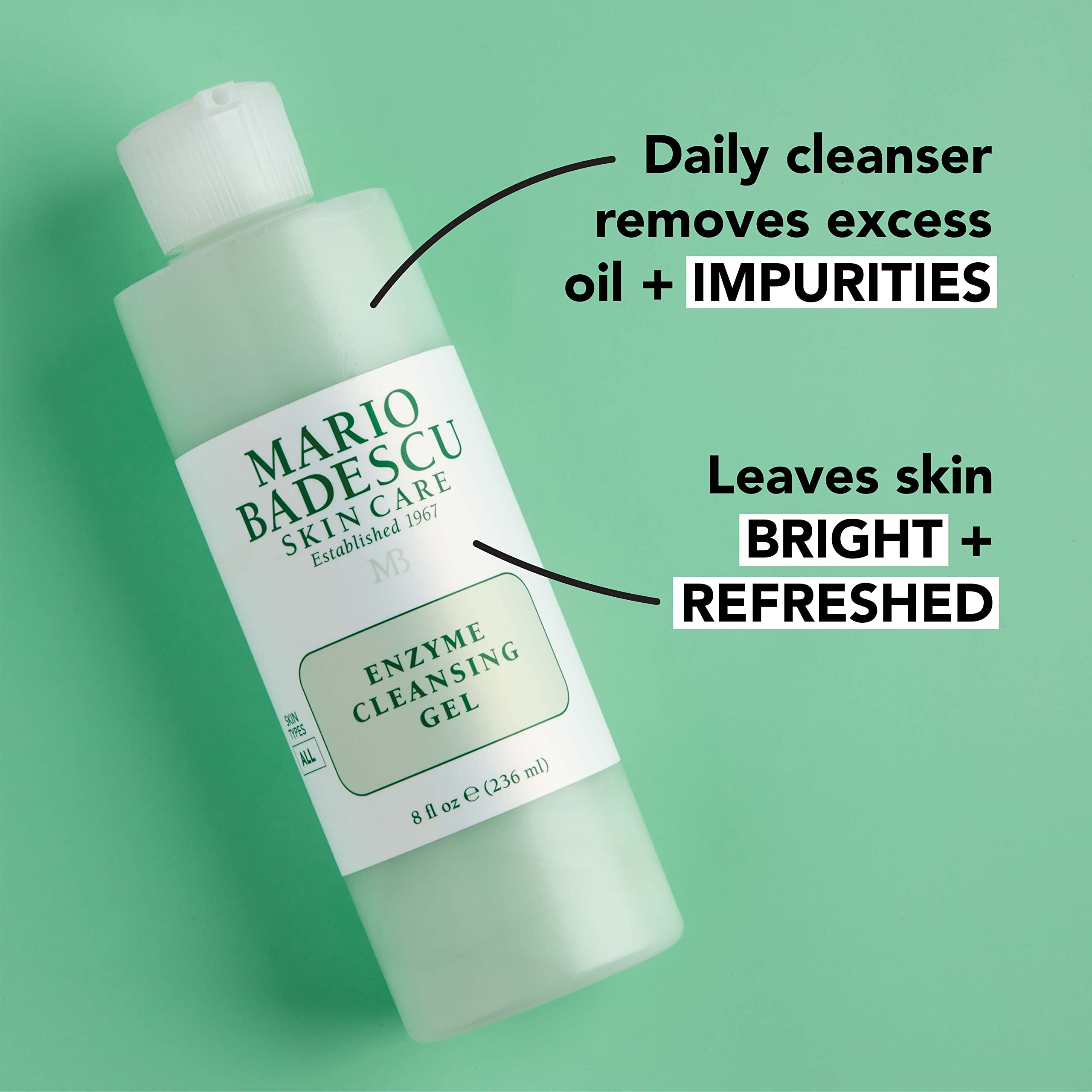 Foto 4 pulgar | Gel Limpiador Mario Badescu Enzyme 240 Ml Para Todo Tipo De Piel - Venta Internacional.