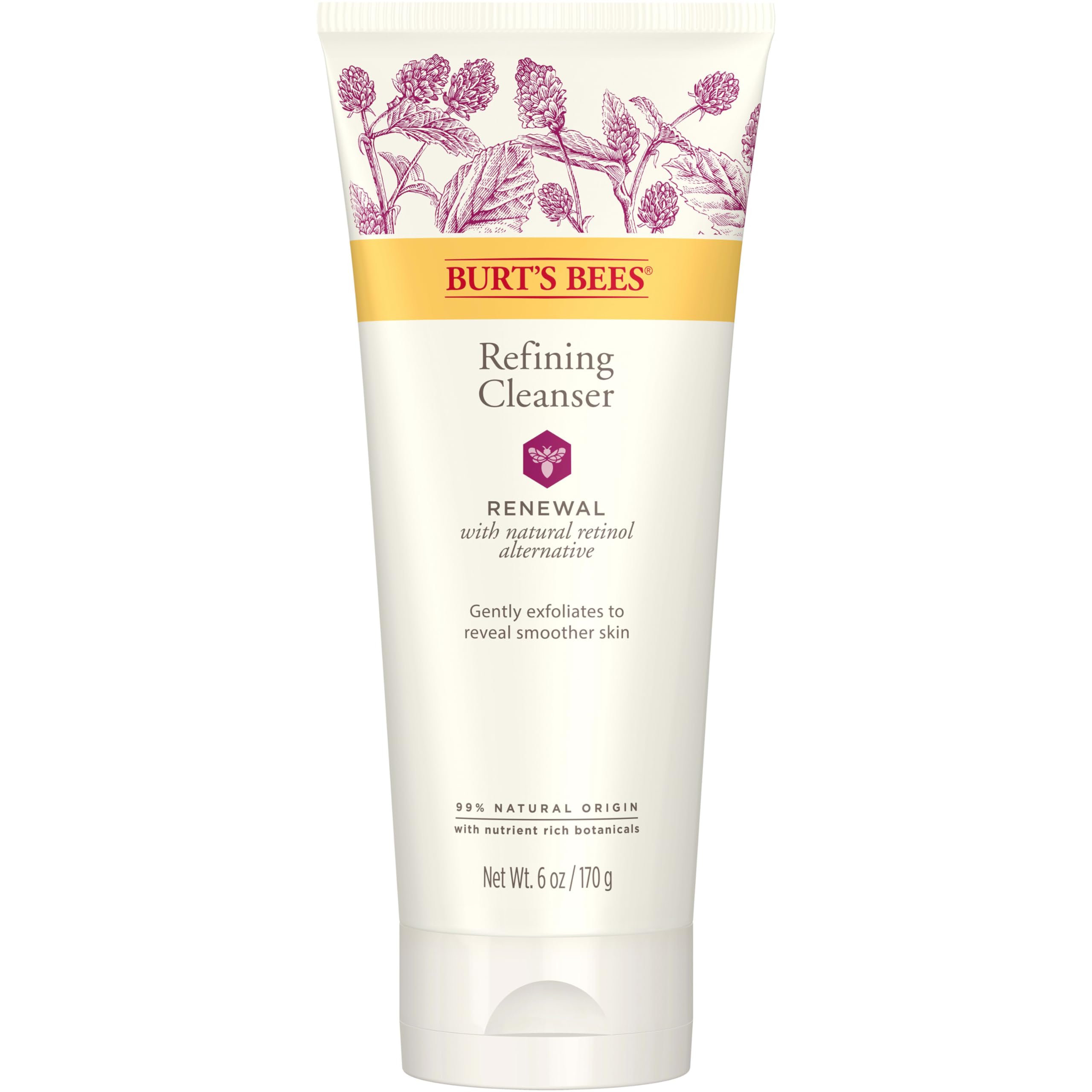Limpiador Refinador Skin Care Burt's Bees Renewal, 180 Ml - Venta Internacional. $546