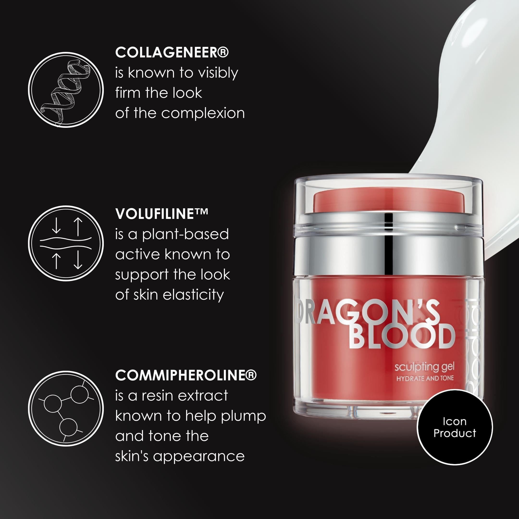 Foto 3 | Crema Facial Rodial Dragon's Blood Sculpting Gel 50 Ml - Venta Internacional.