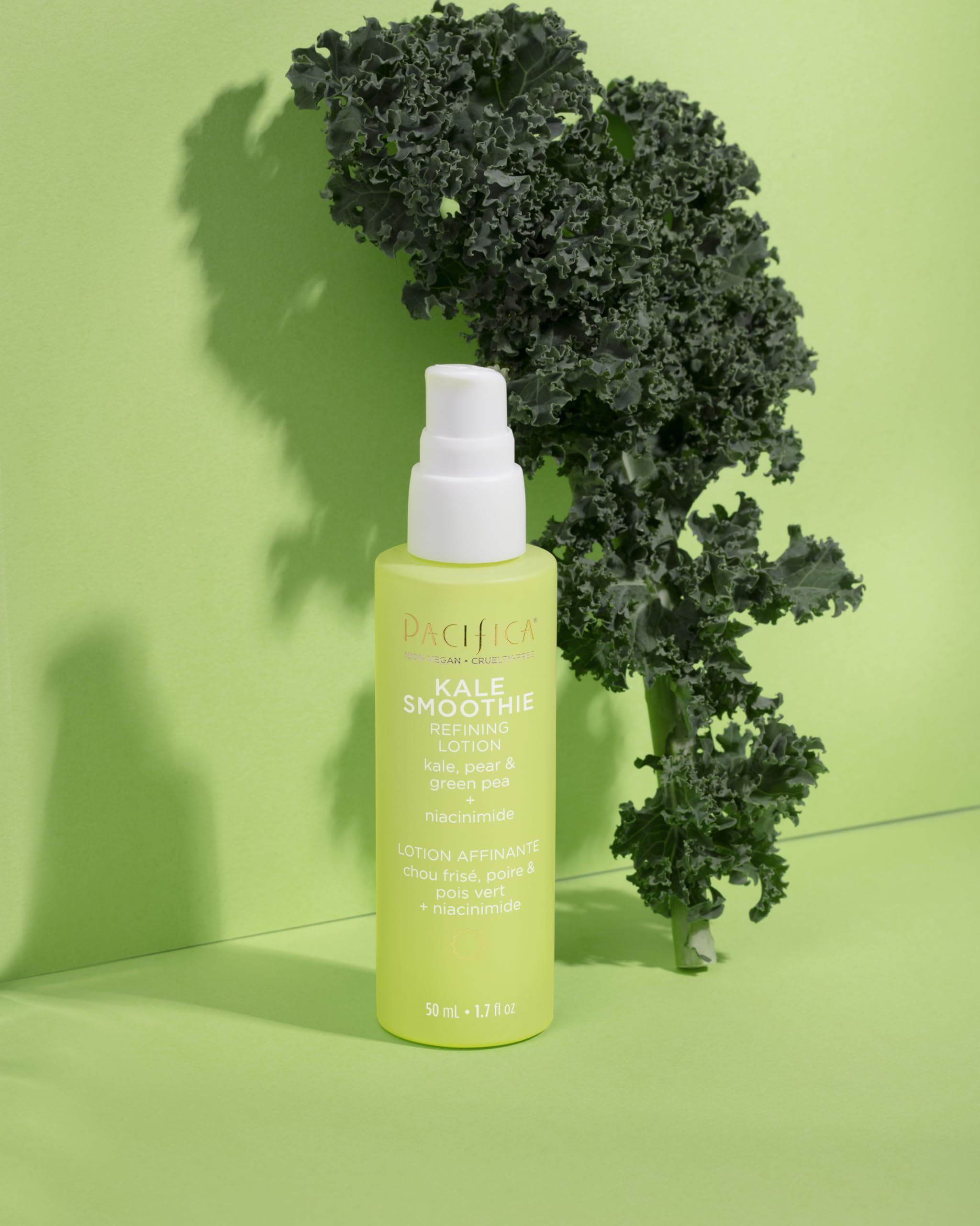 Foto 7 | Set De Cuidado De La Piel Pacifica Beauty Kale Smoothie Lotion & Face Wash - Venta Internacional.