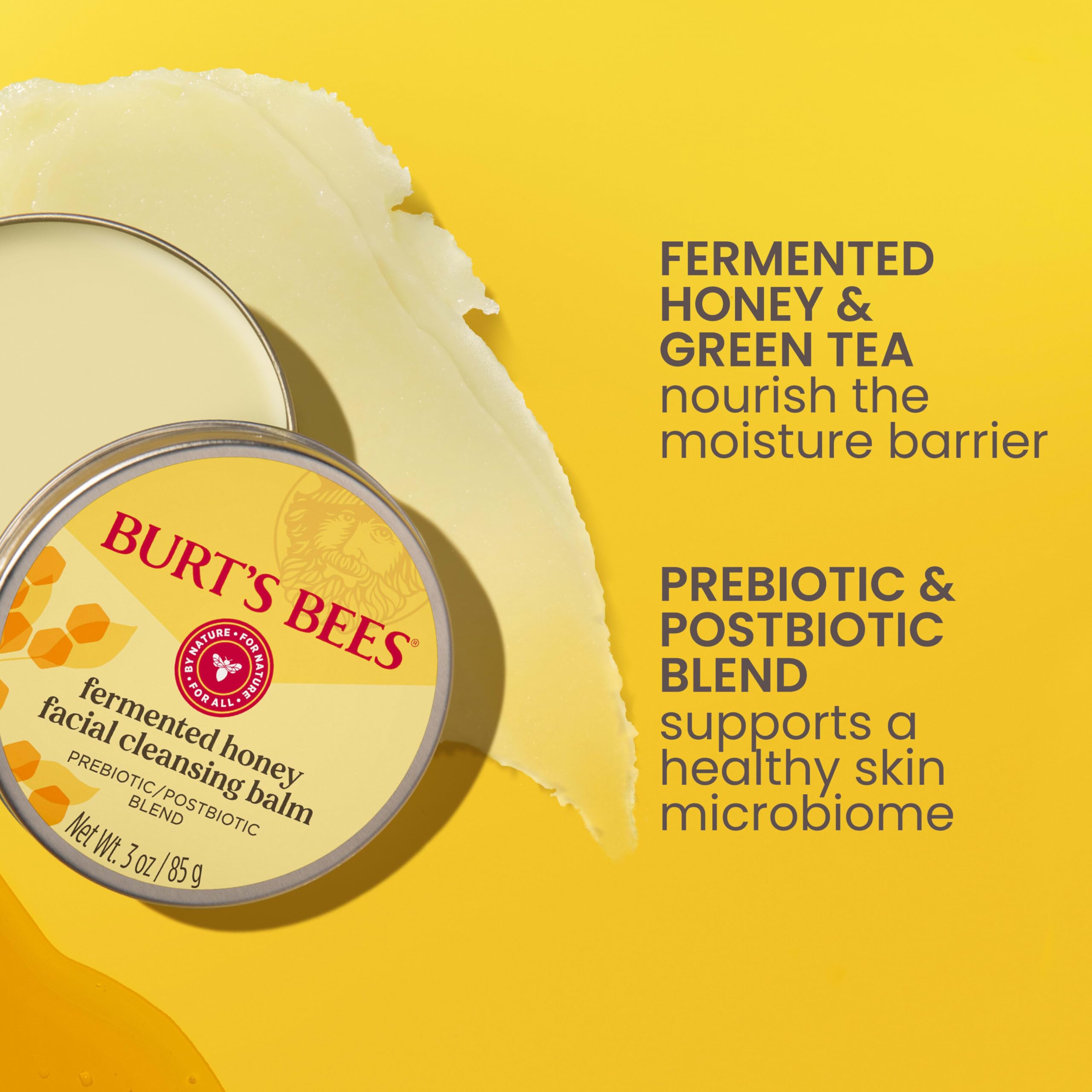 Foto 3 | Bálsamo Limpiador Facial Burt's Bees Fermented Honey 90 Ml - Venta Internacional.